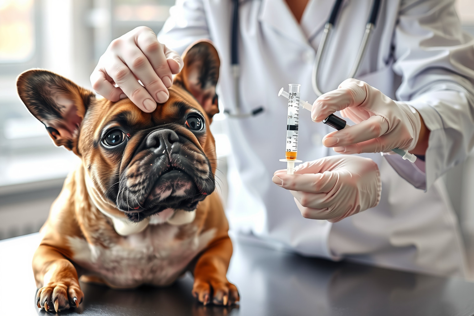 A pontos adagolás életmentő a francia bulldog cukorbetegségében.