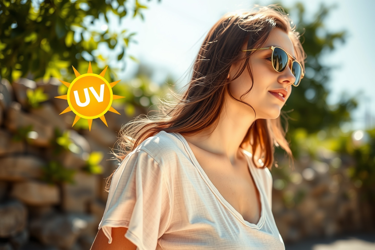 Az UPF az anyag UV-sugárzás elleni védekezőképességét jelzi.