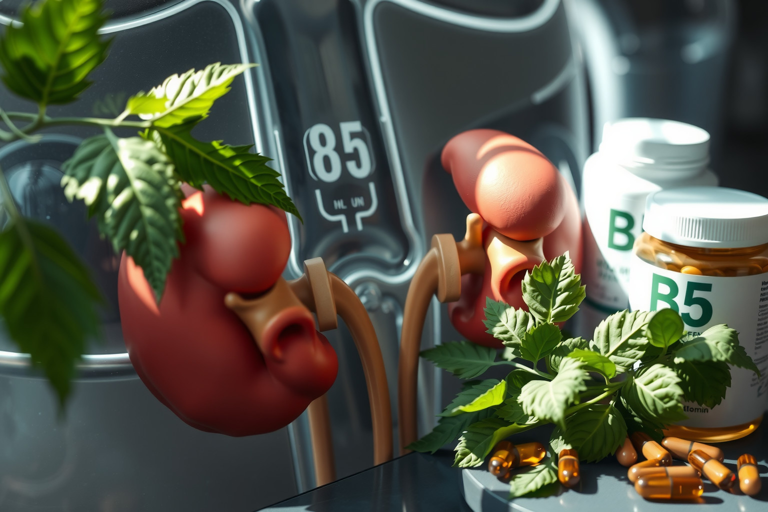 A B5-vitamin segíti a mellékvesék stressz elleni védekezését.