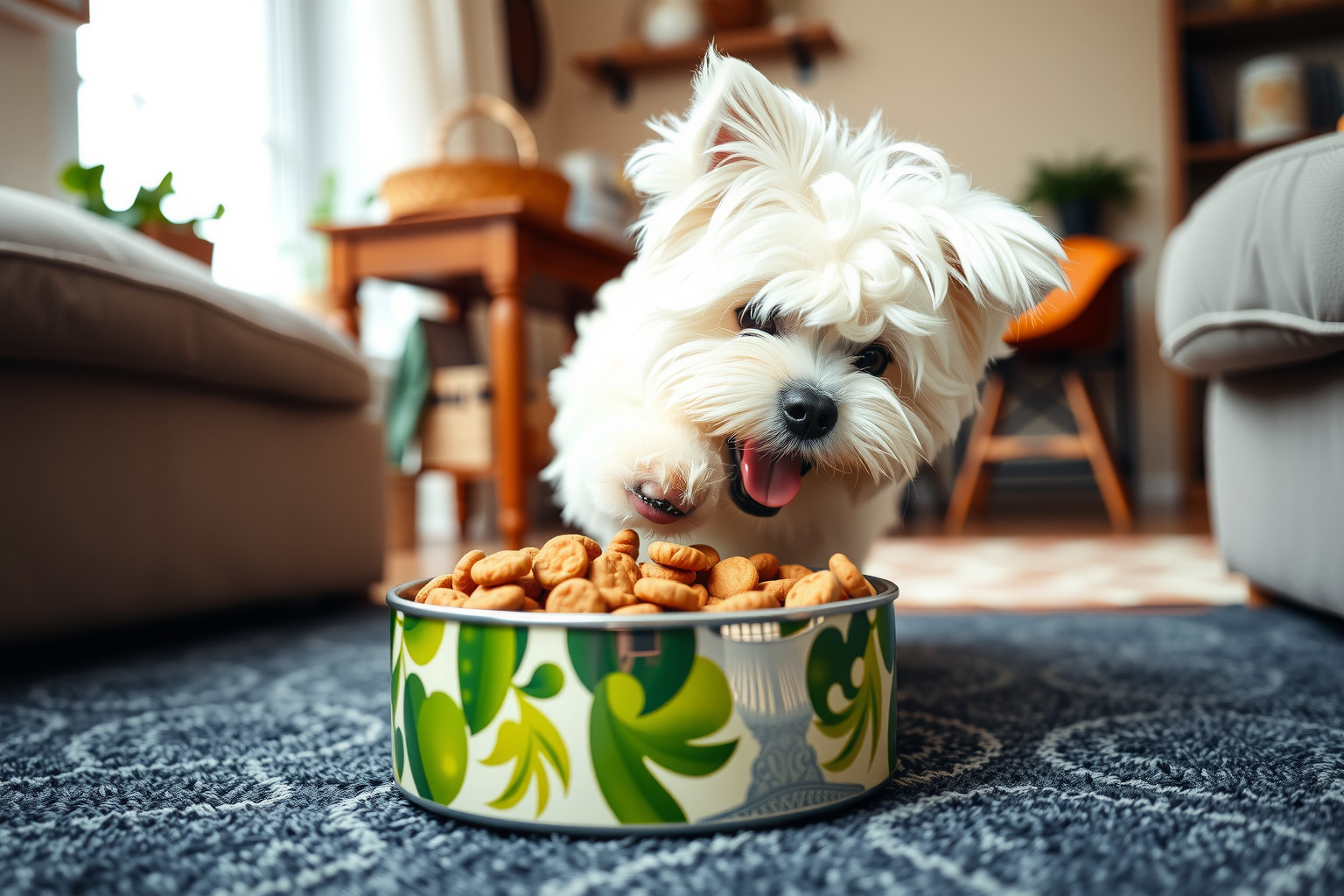 A Bichon Frise energiaigénye táplálkozásával és viselkedésével összefügg.