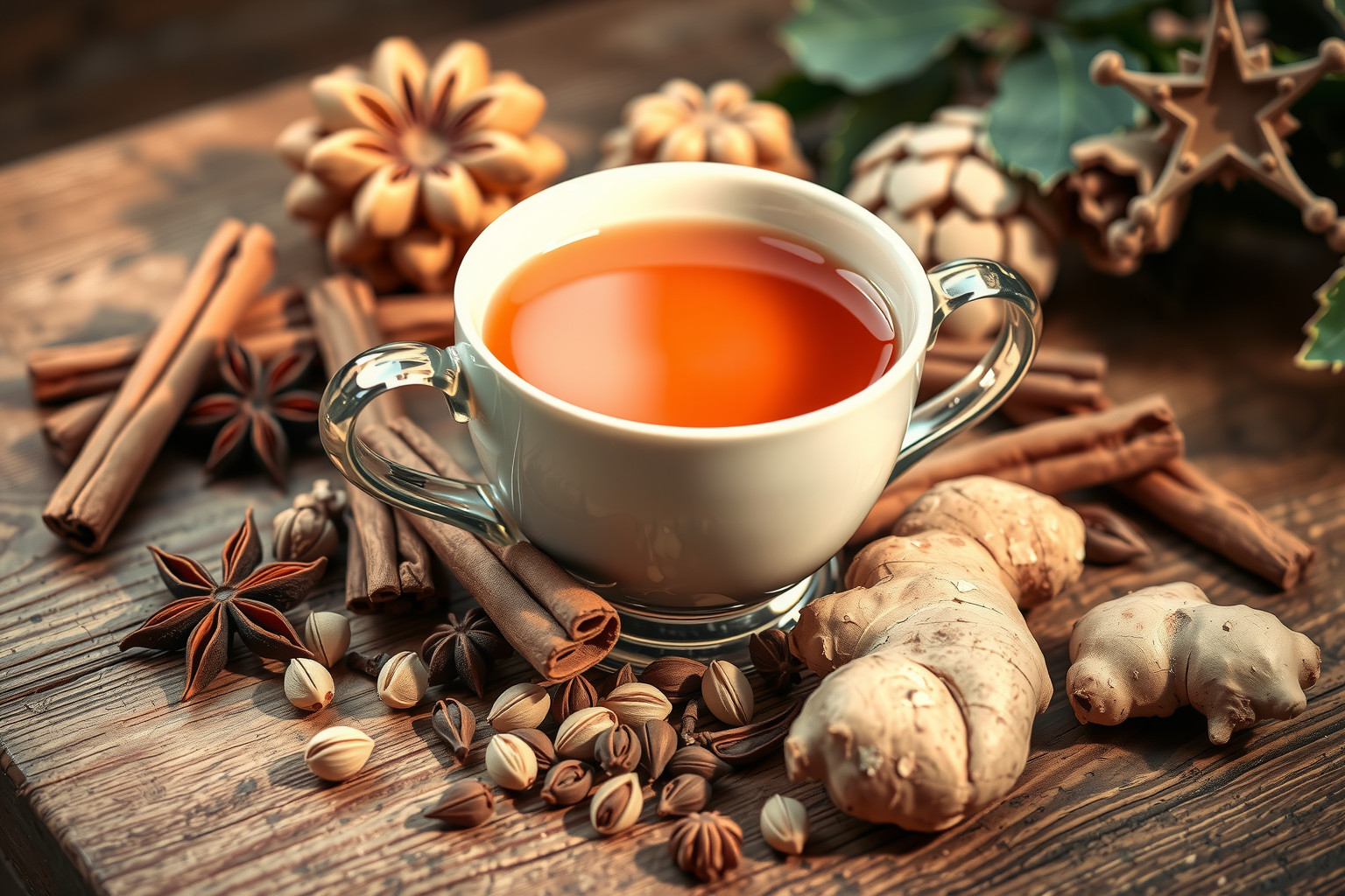 A chai fűszerei segítik az emésztést és támogatják az anyagcserét.