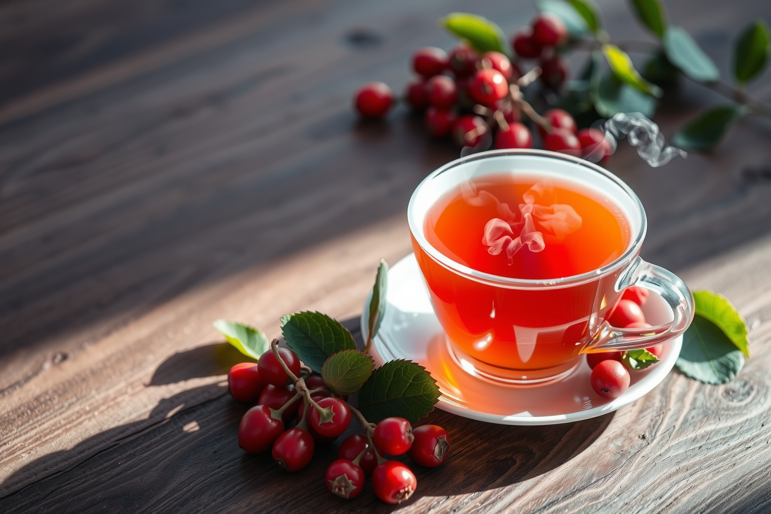 A csipkebogyó tea csökkenti a vérnyomást és erősíti az érfalakat.
