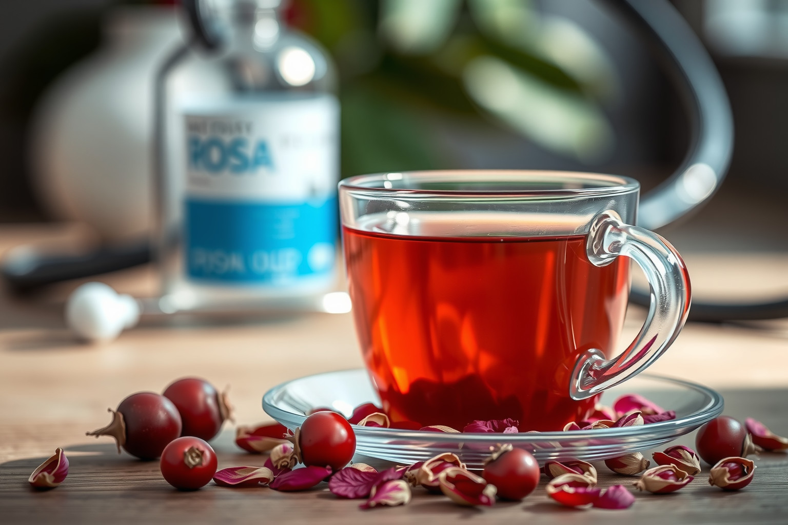 A csipkebogyó tea nagy dózisban gyomorirritációt és allergiát okozhat.