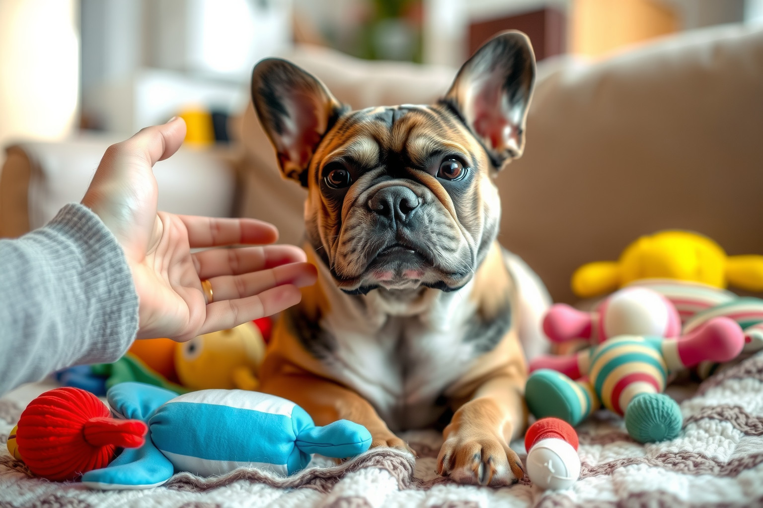 A Francia Bulldog társas lény, ezért ne hagyjuk egyedül!