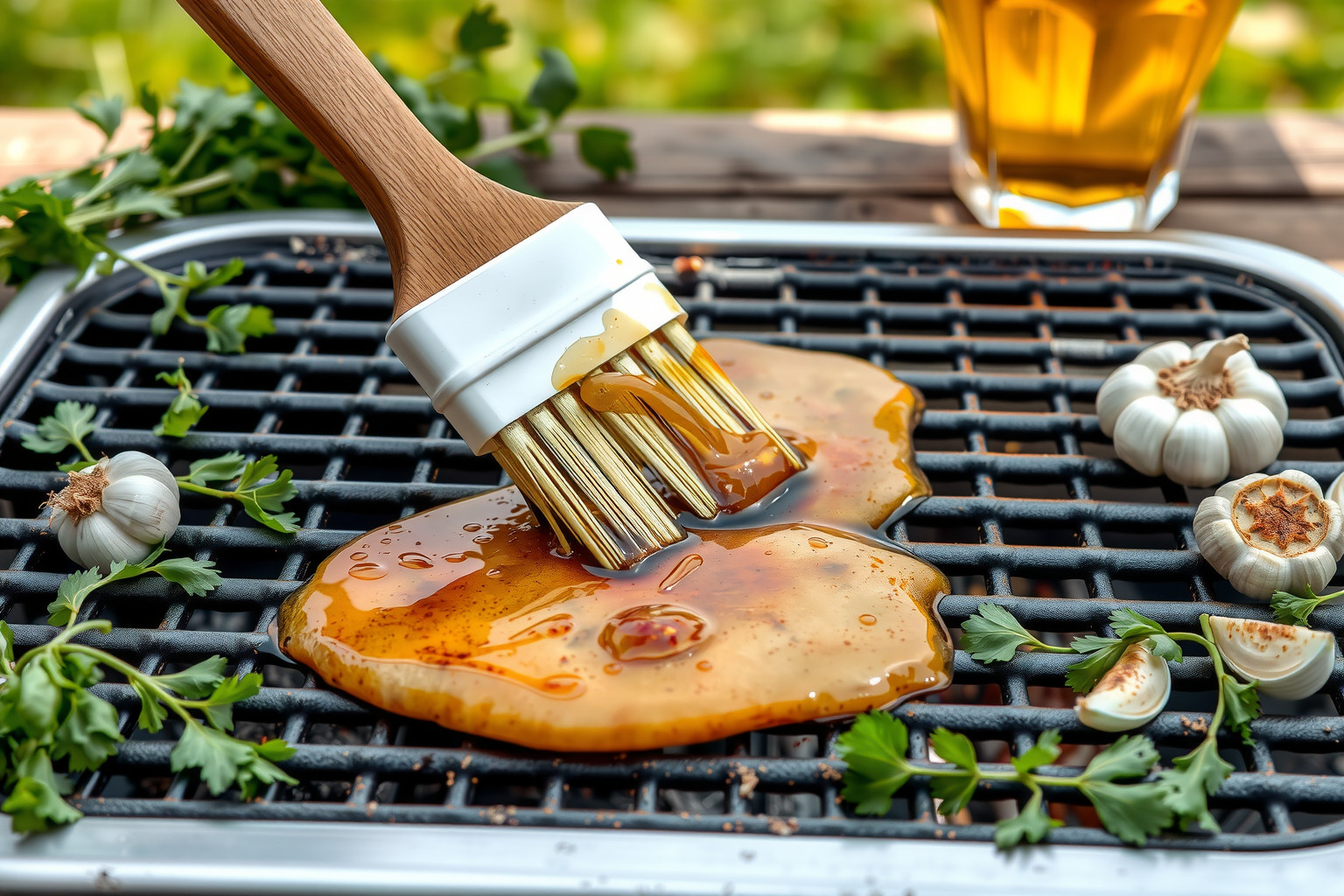 A sörös-mézes pác fokozza a grillhúsok szaftosságát és ízét.