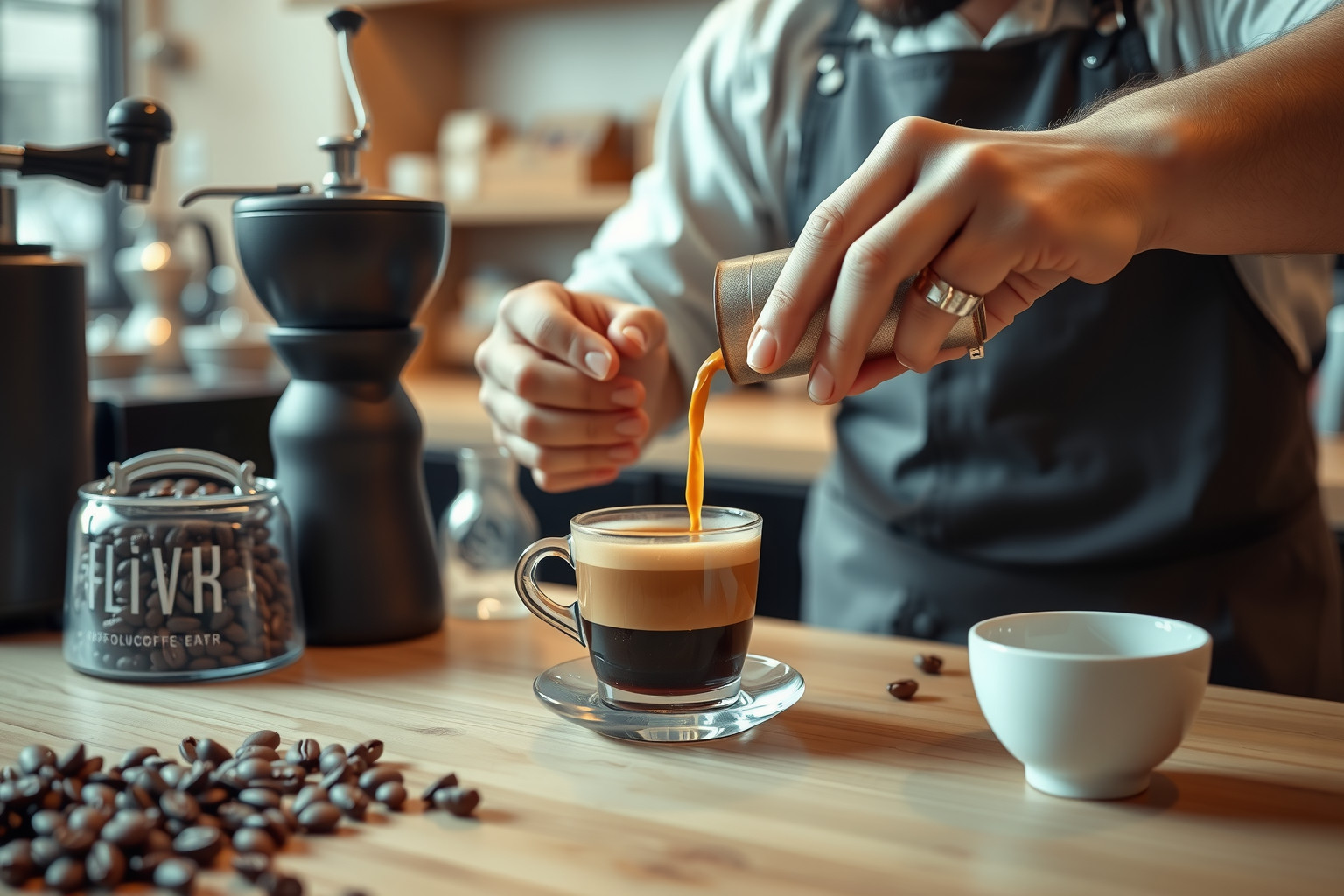 A barista technikája jelentősen befolyásolja a kávé élénkítő hatását.