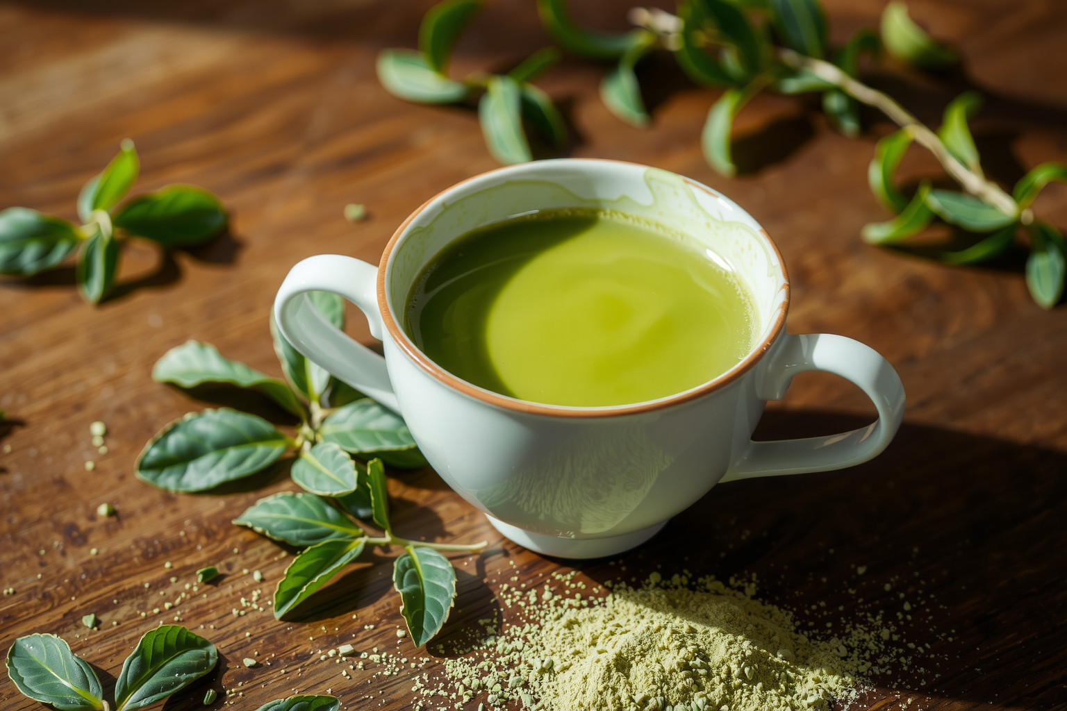 A matcha tea antioxidánsai fokozzák az anyagcsere hatékonyságát.