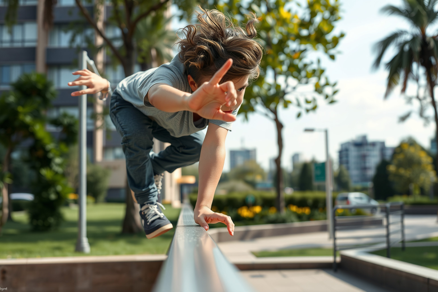 A parkour fejleszti a finommotoros készségeket és precíz mozgást.