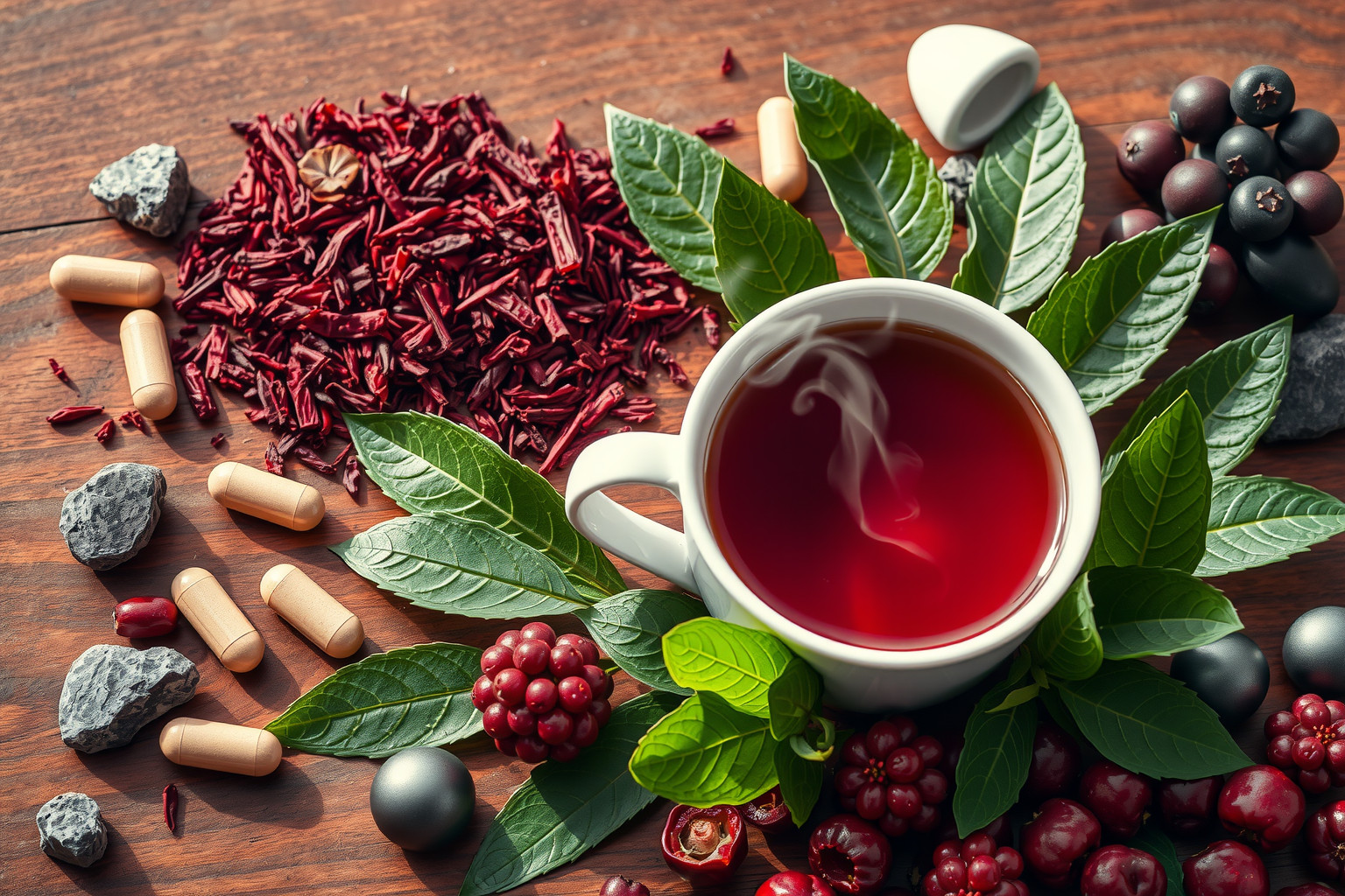 A rooibos tea gazdag C-vitaminban, ásványi anyagokban és antioxidánsokban.