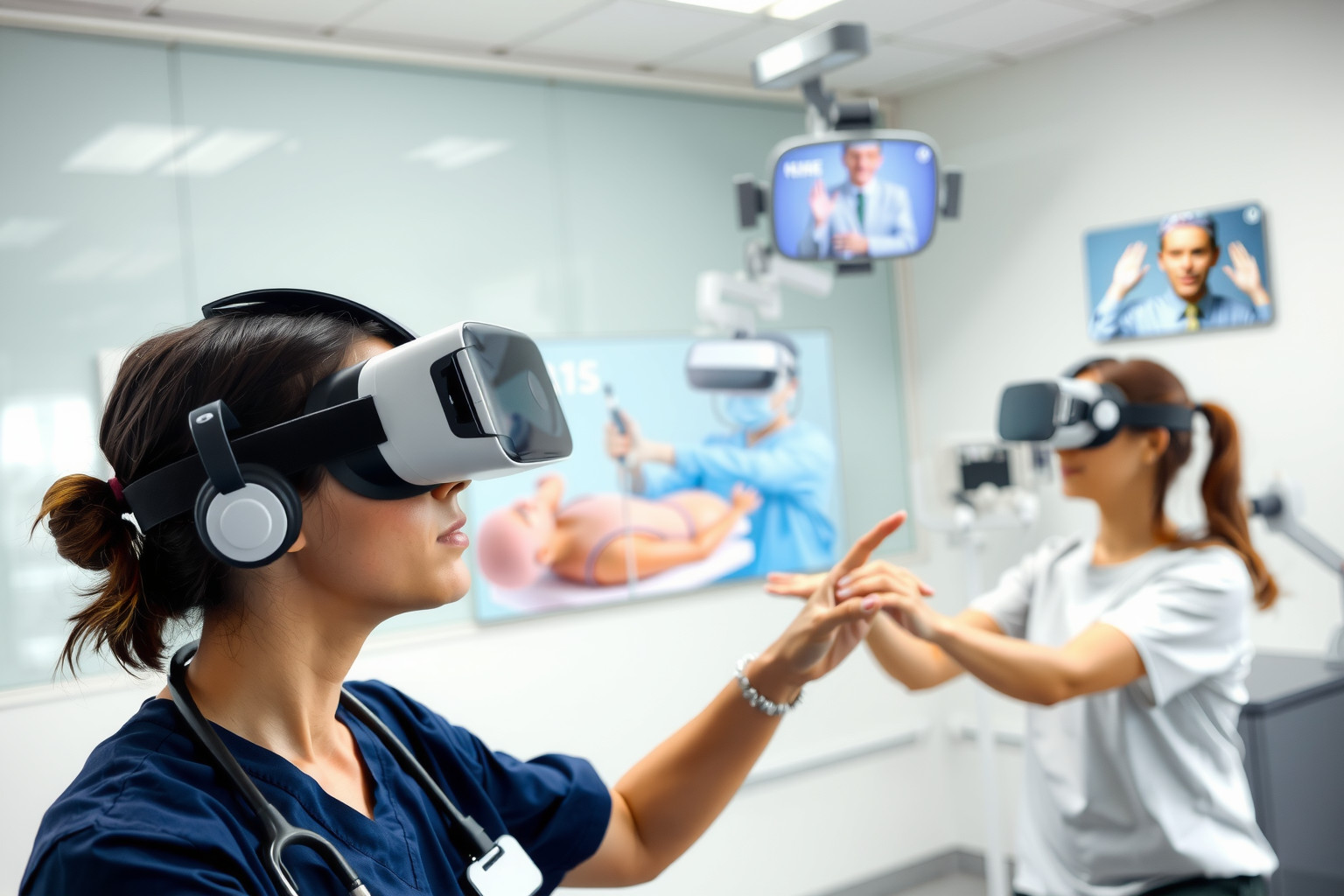 A VR-szemüvegek forradalmasítják a műtéti képzést és rehabilitációt.
