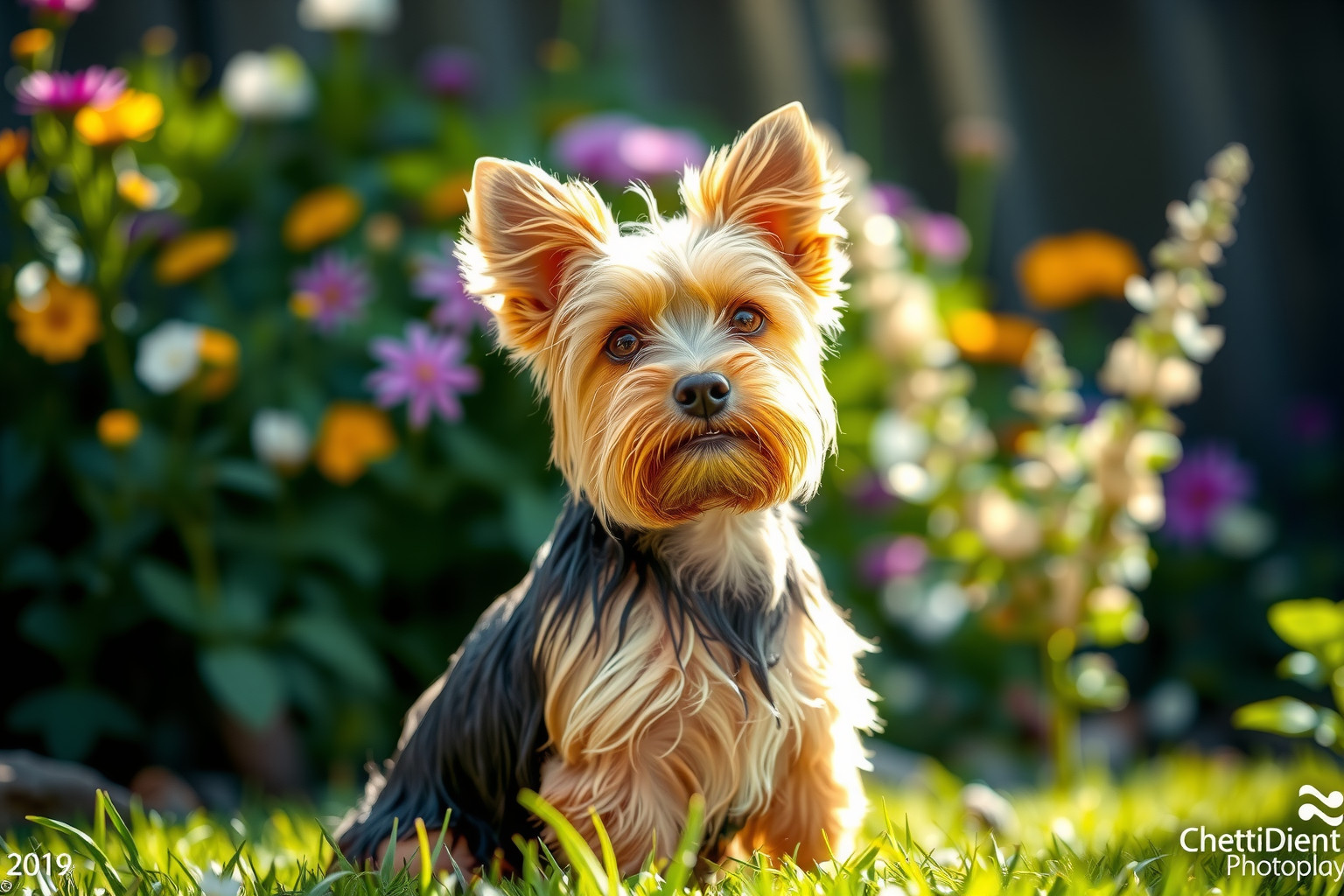 A Yorkshire terrier bátor, intelligens és kíváncsi kis társ.