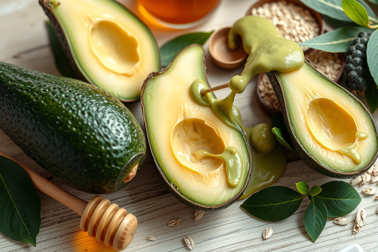 Az avokádó gazdag E-vitaminban, tökéletes természetes bőrápoló.