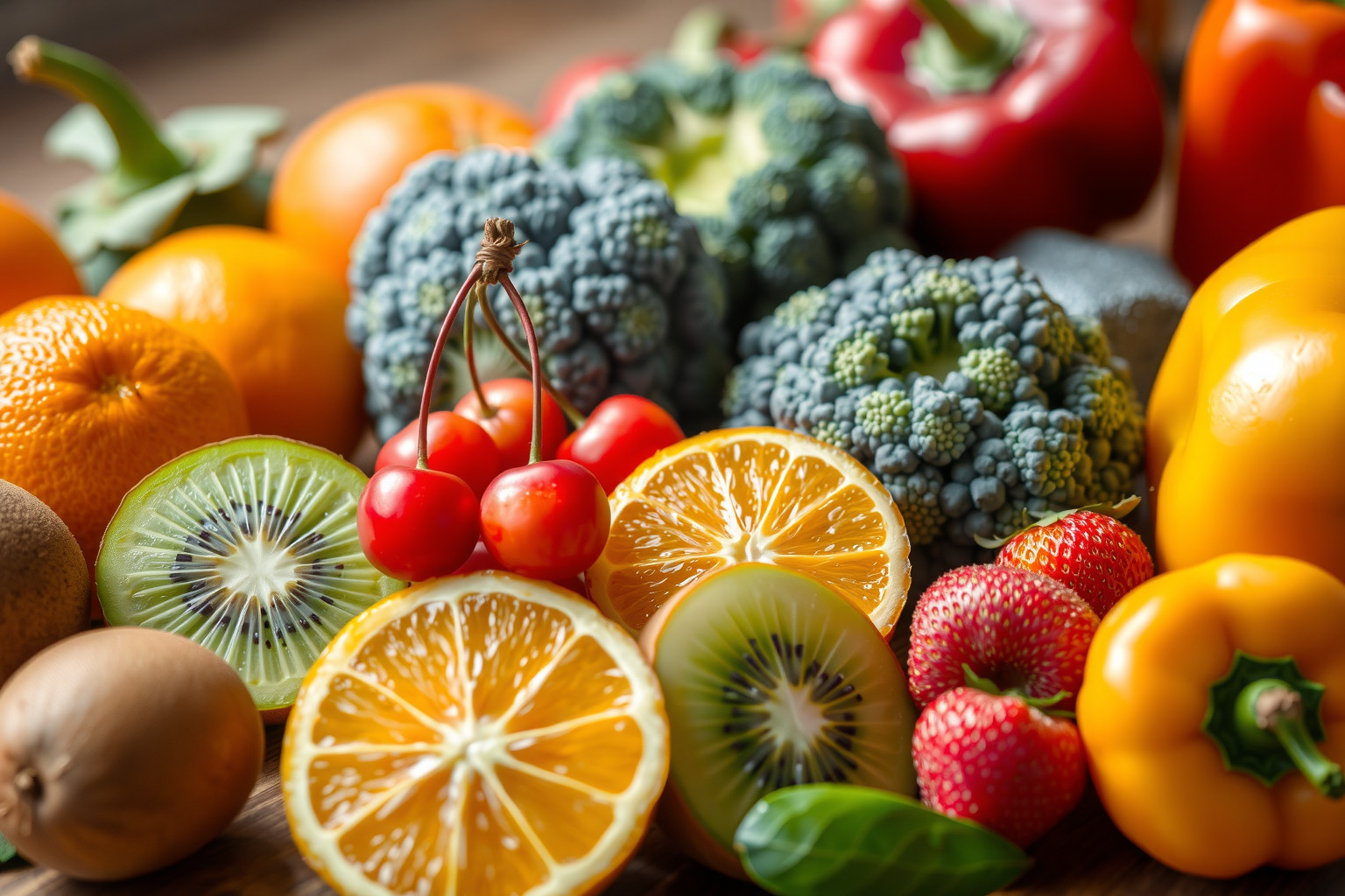 Az acerola cseresznye C-vitamin tartalma a legmagasabb gyümölcsök között.