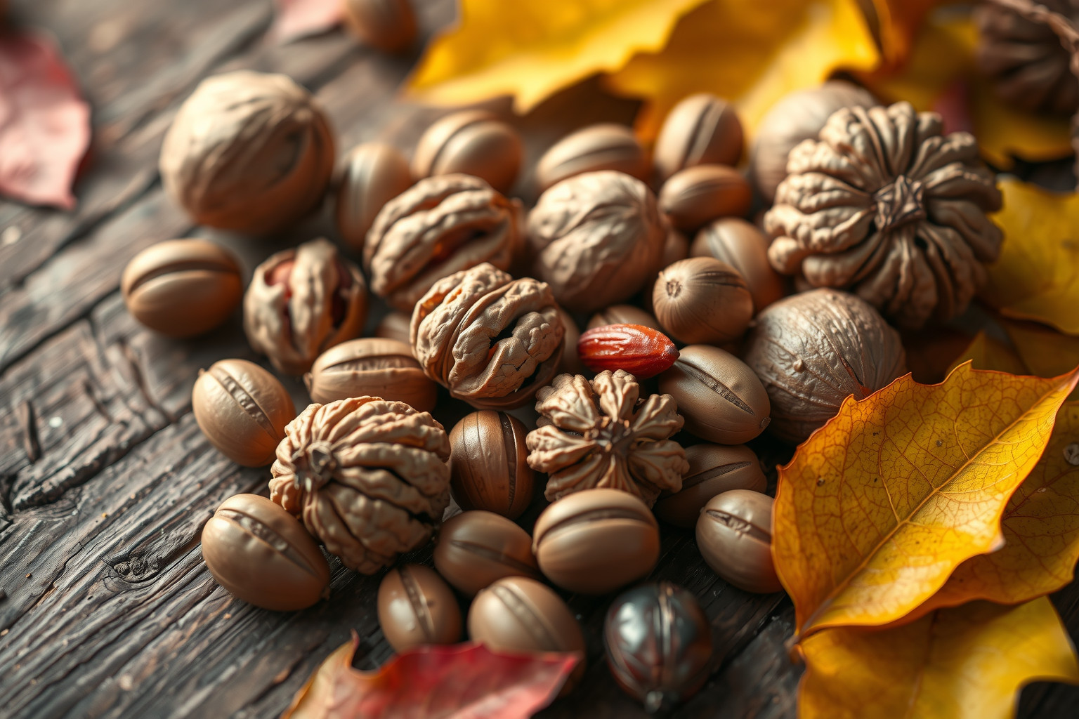 A dió és mogyoró antioxidánsai erősítik az őszi immunrendszert.