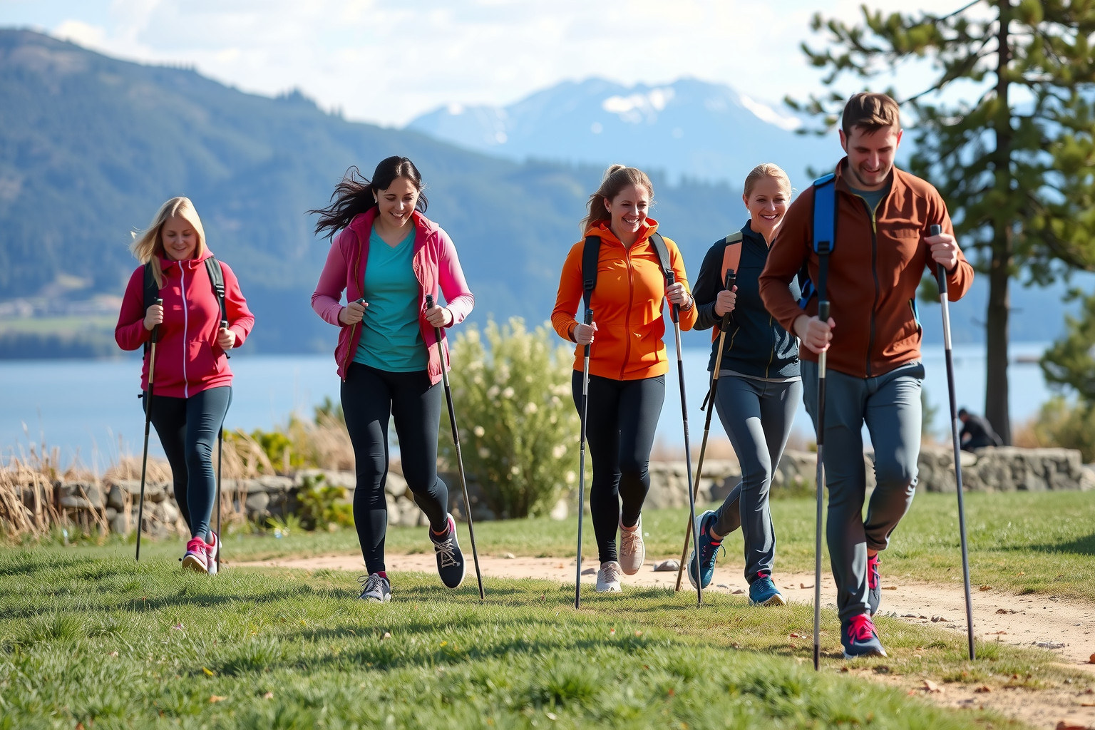 A helytelen bothasználat sérülést okozhat nordic walking közben.