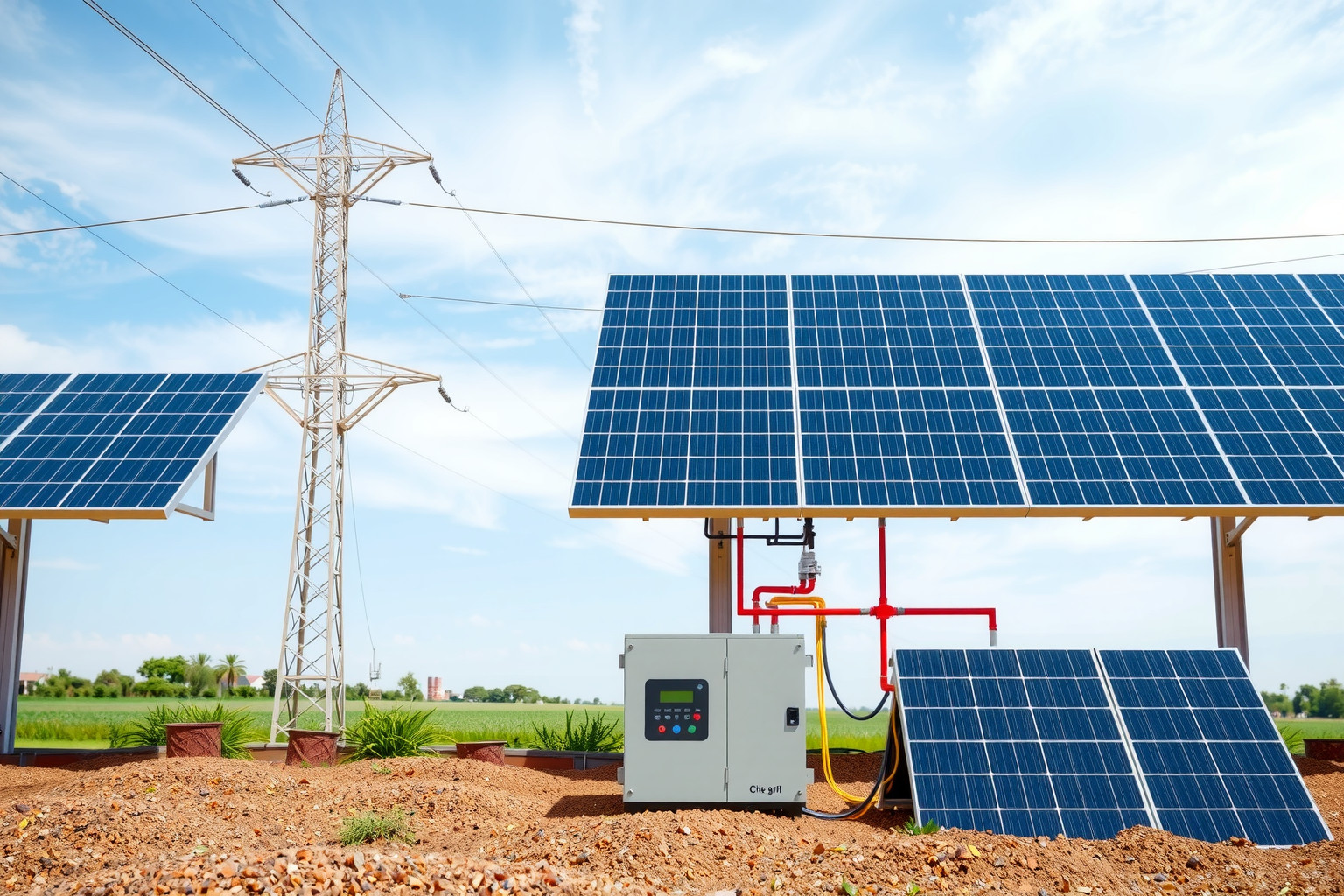 A hibrid rendszerek folyamatos energiát biztosítanak napfény-hiányban is.