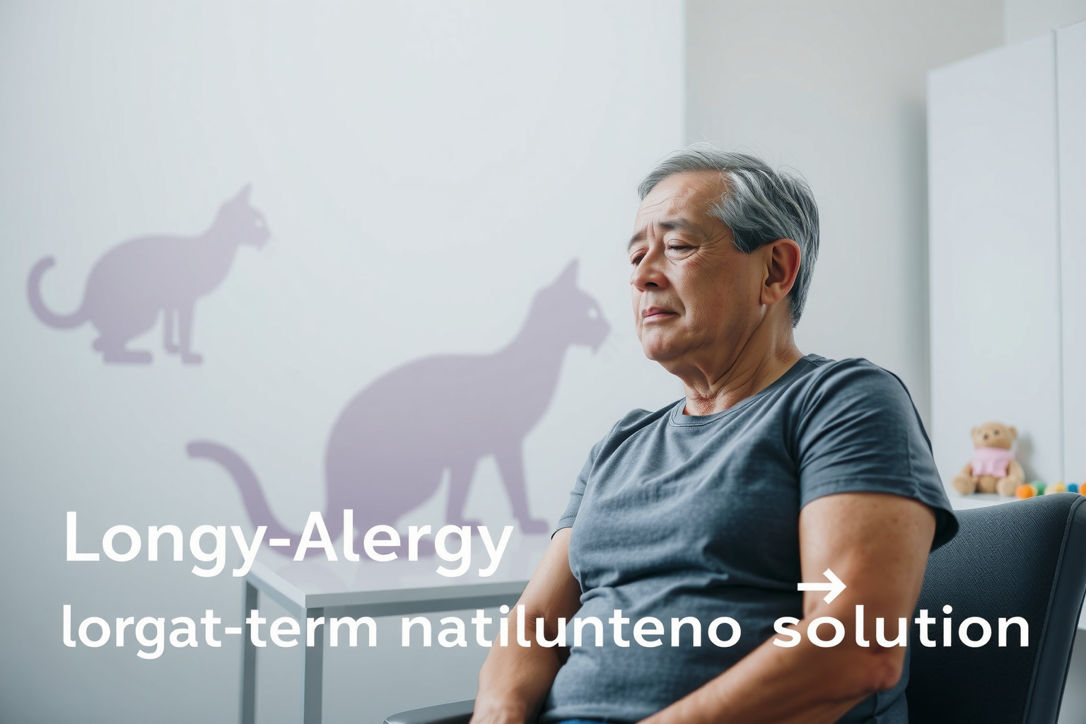Az immunterápia csökkenti a macskaallergia tüneteit hosszú távon.