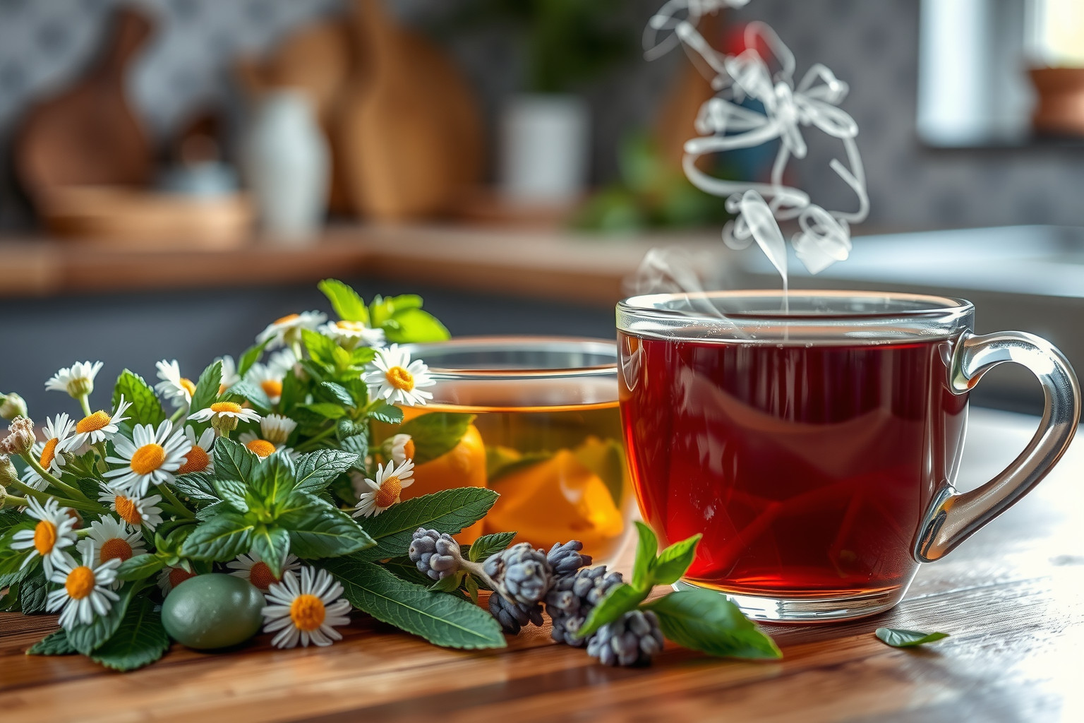 Kamilla tea nyugtatja a madár gyomrát és étvágyát.