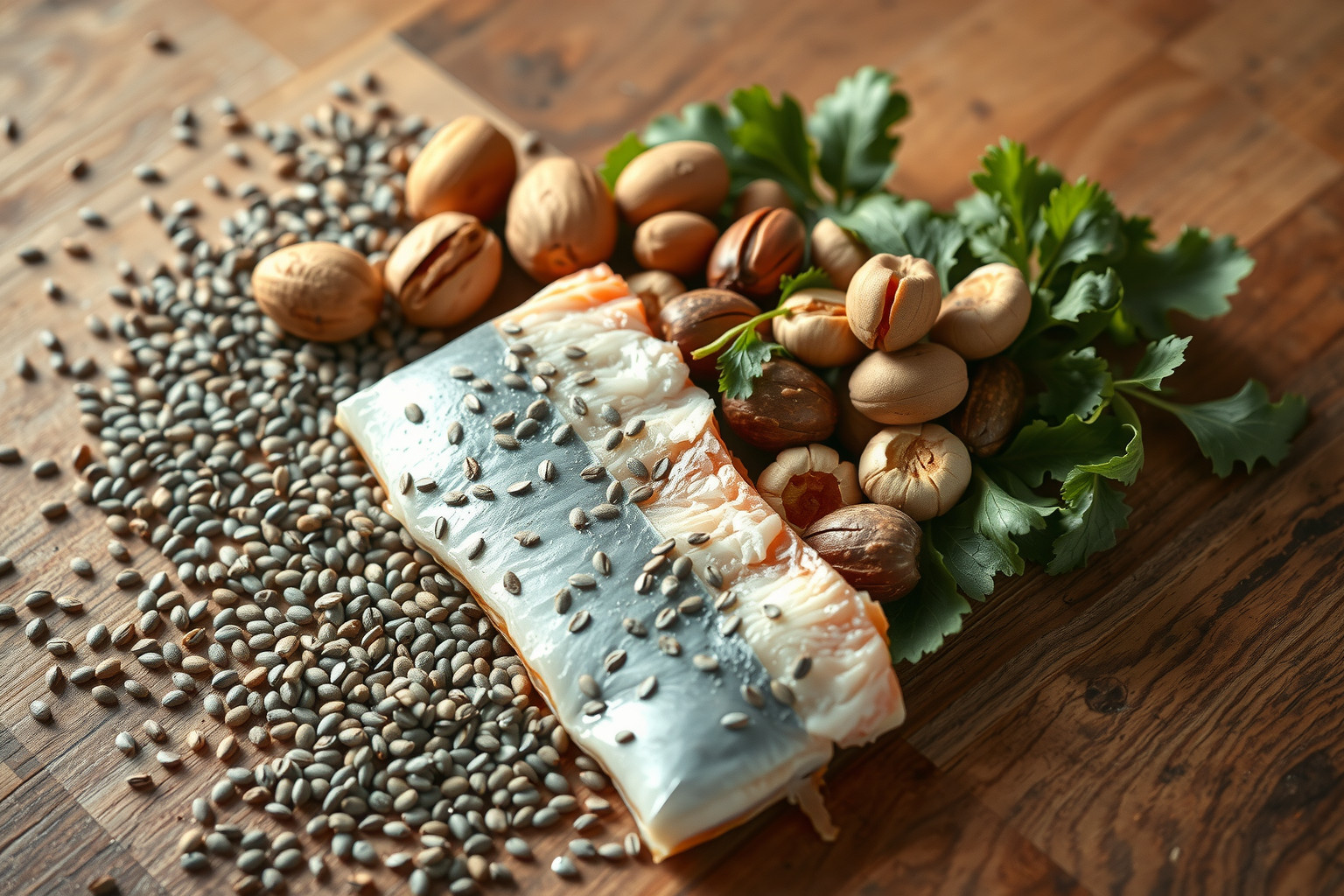 Az Omega-3 zsírsavak csökkentik a szívbetegségek kockázatát.
