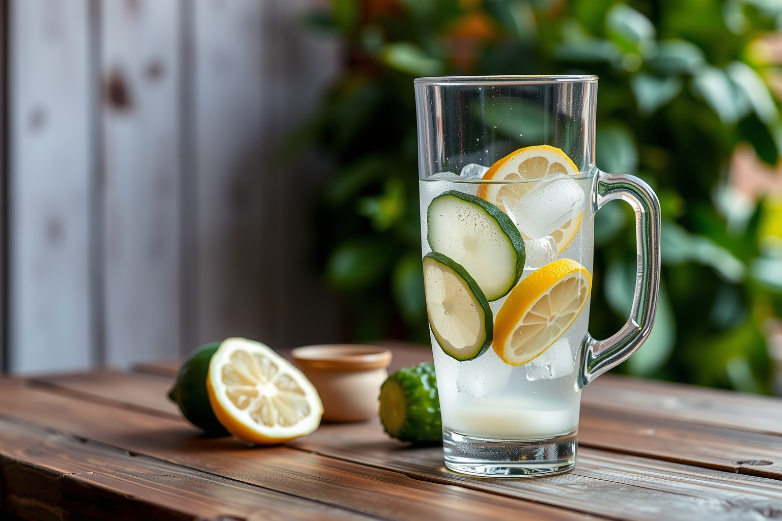 Az uborkás limonádé frissítő, alacsony kalóriatartalmú ital nyáron.