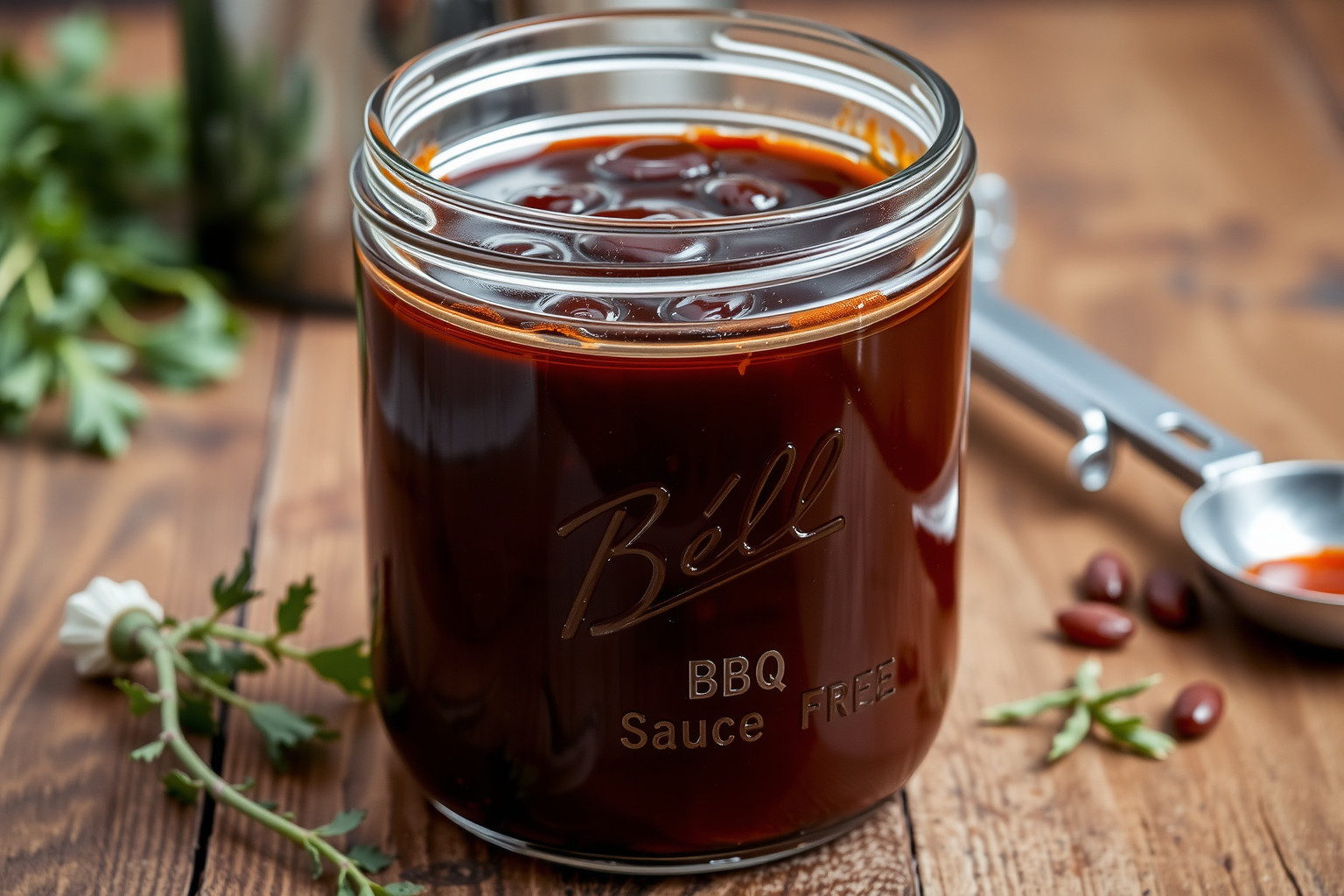 Cukormentes BBQ szósz hűtőben akár 2 hétig eláll.