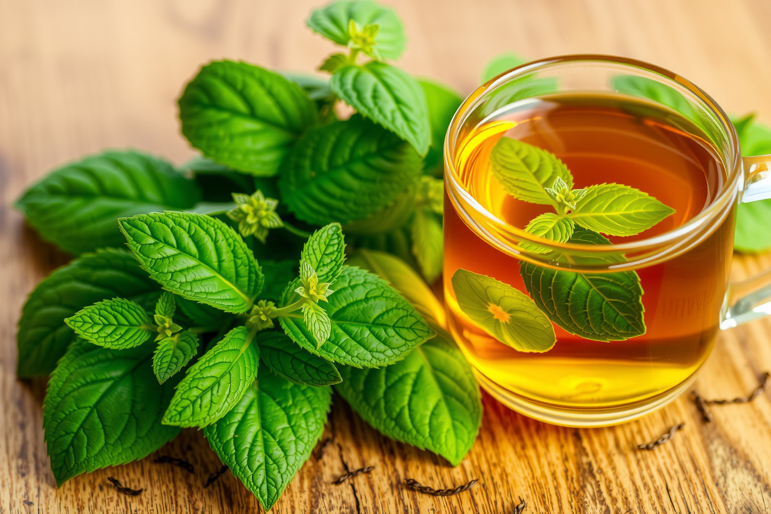 A citromfű tea fő hatóanyagai a flavonoidok és illóolajok.