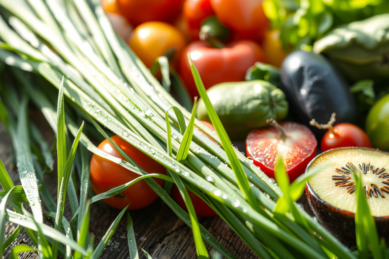 A fűfélék gazdagok E-vitaminban, cinkben és flavonoidokban.