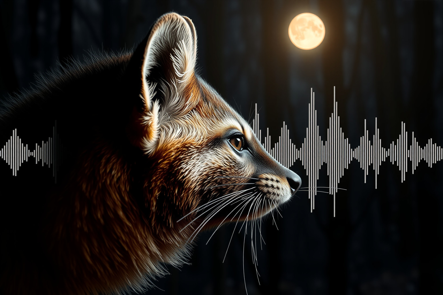 A nyest hallása 1-60 kHz között kiemelkedően érzékeny.