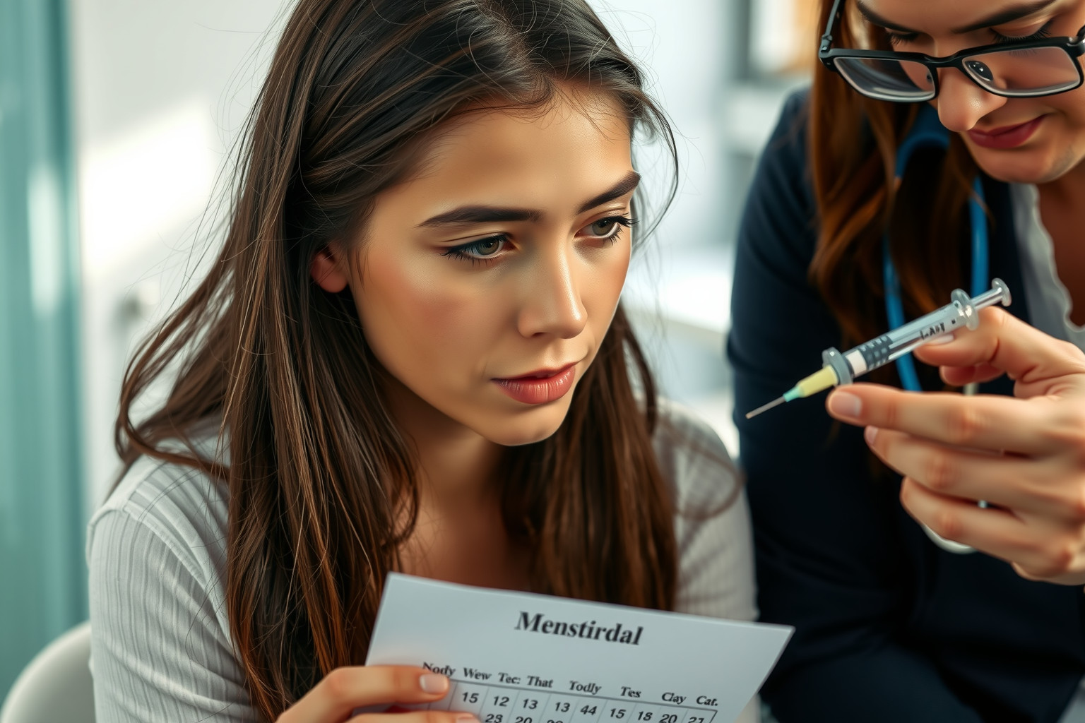 A HPV oltás ritkán befolyásolhatja a menstruációs ciklust.