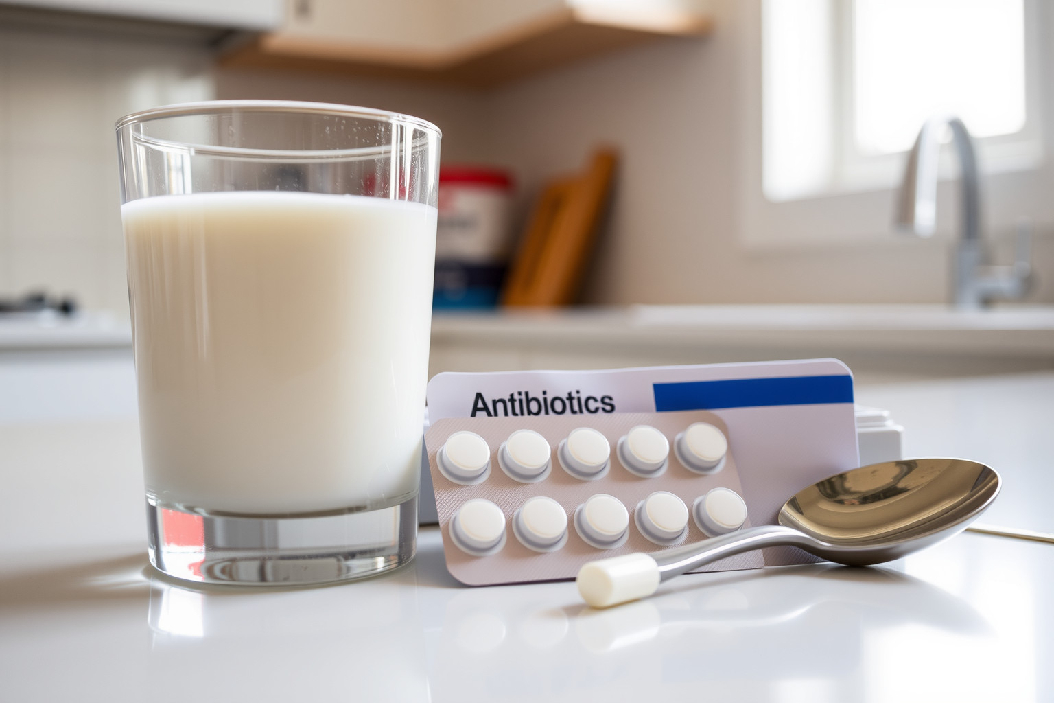 A kefir segít helyreállítani a bélflórát antibiotikum szedése alatt.