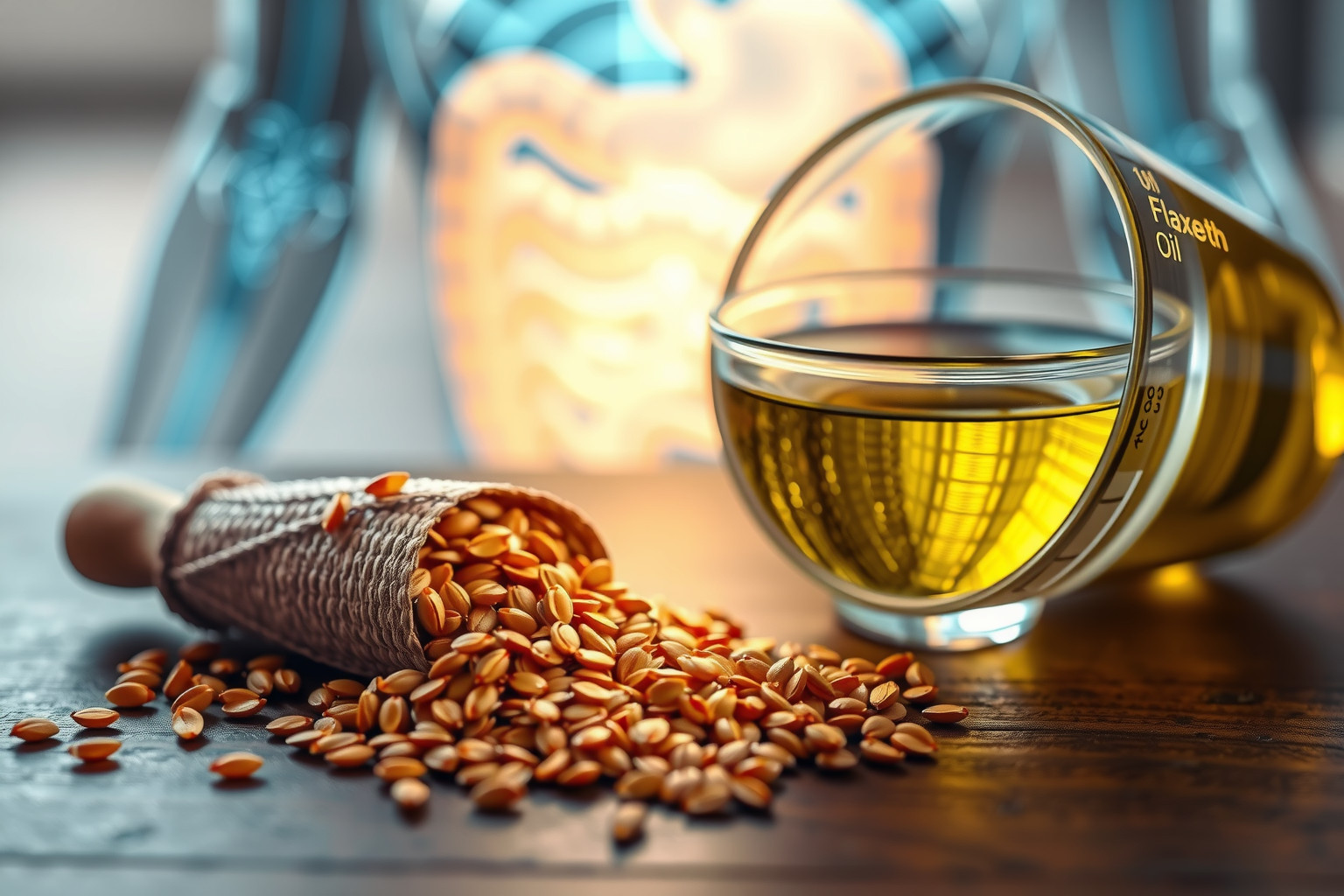 A lenmag omega-3 zsírsavai csökkentik a bélgyulladást hatékonyan.