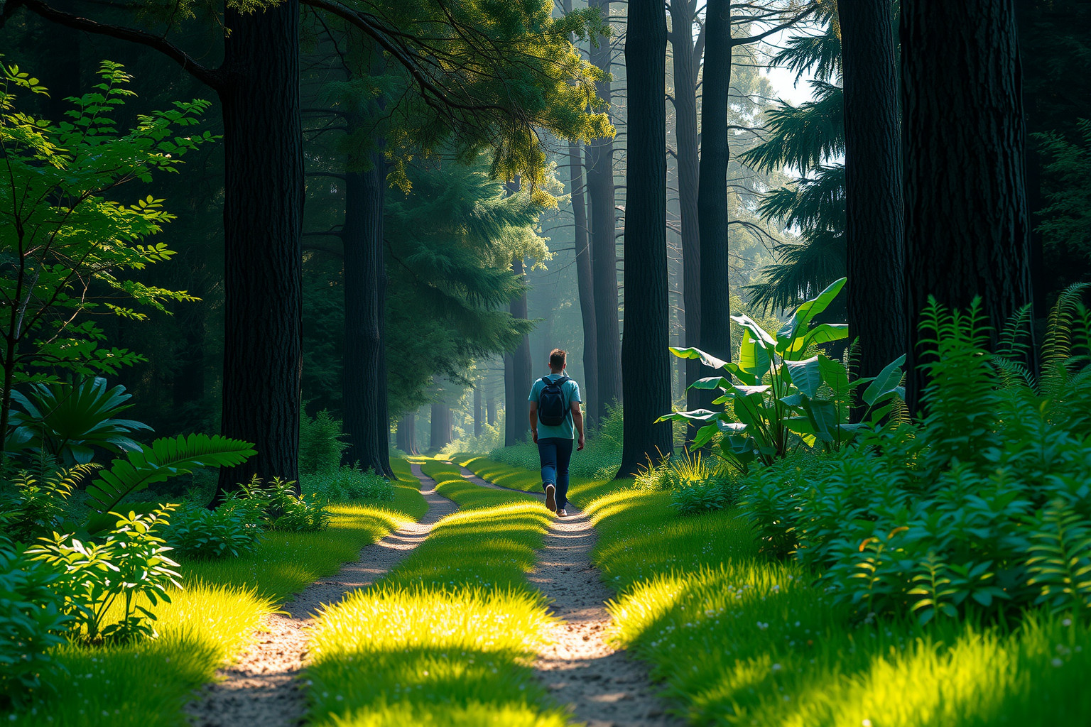 A mindfulness-séta tudatos jelenlétet és stresszmentes időt eredményez.
