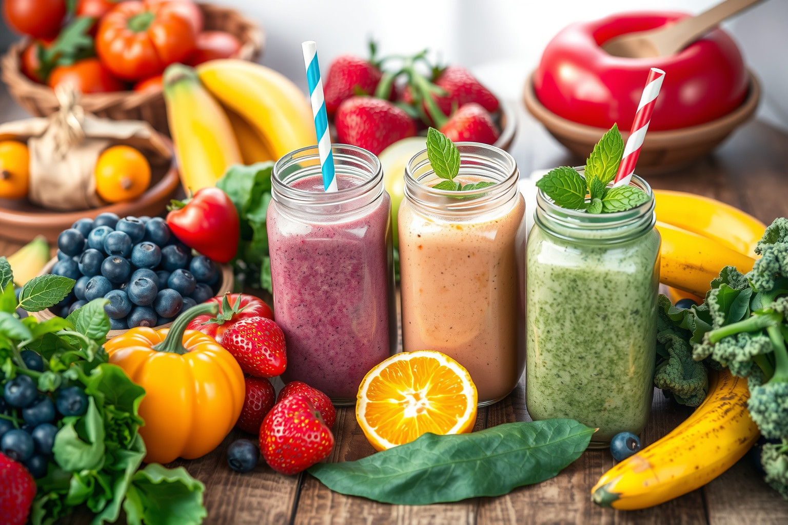 A nyers vegán koktélok élő enzimekkel támogatják az emésztést.