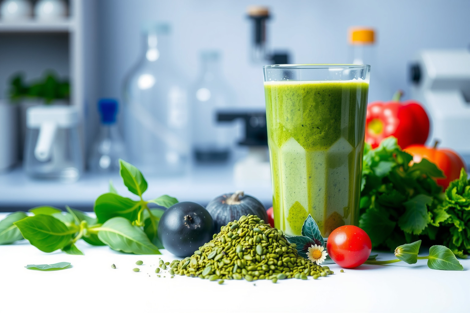 A spirulina gazdag antioxidánsokban, támogatja az immunrendszert.