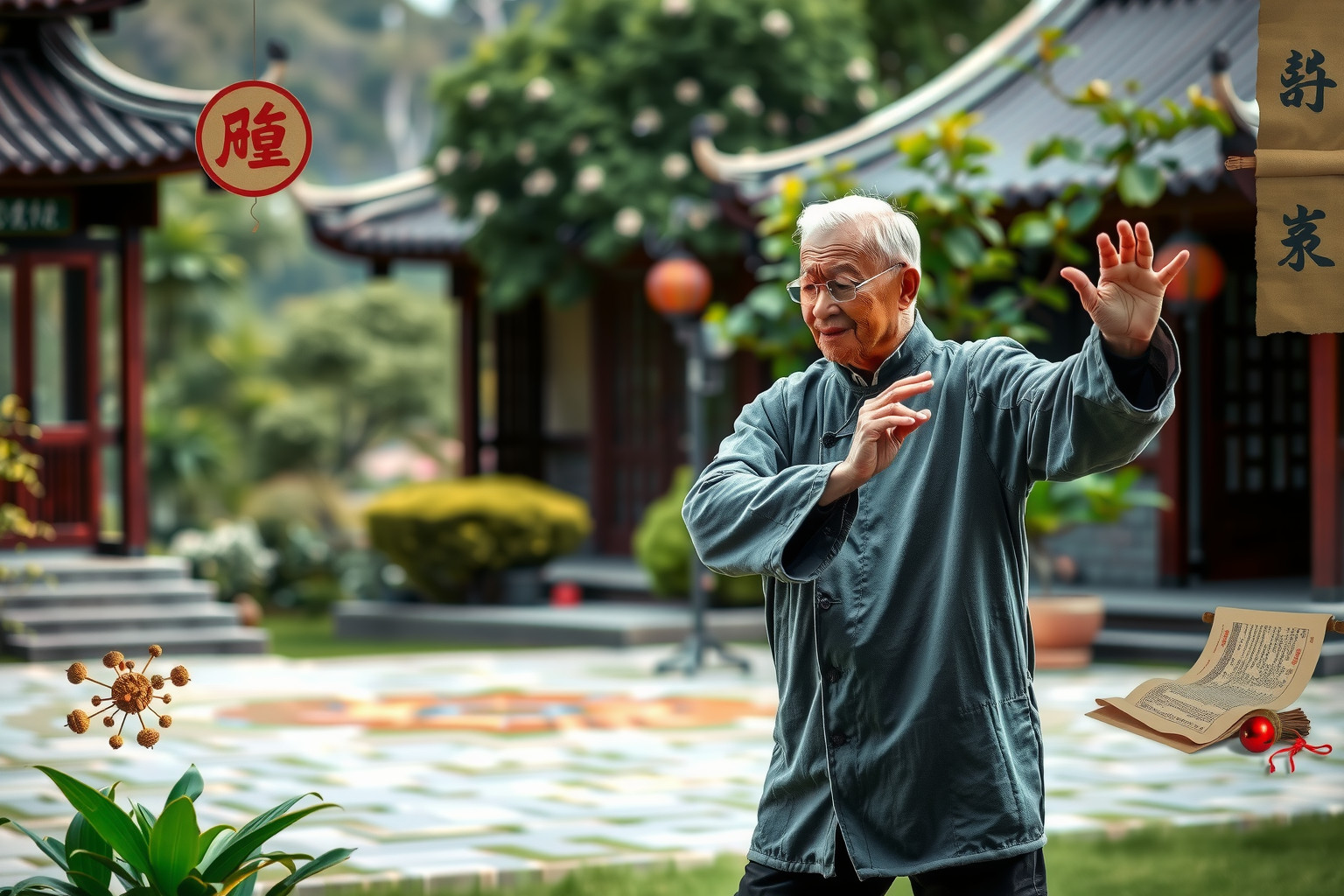 A tai chi harmonizálja a test energiáit a kínai orvoslásban.