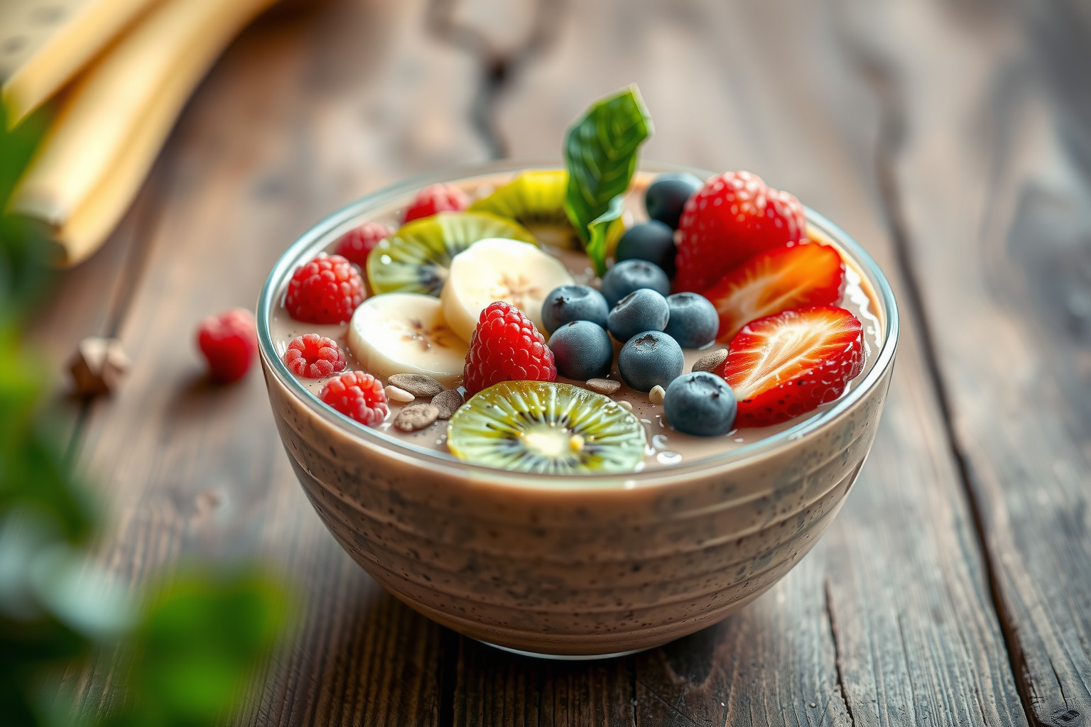 A tökéletes smoothie bowl maca porral extra energiát biztosít.