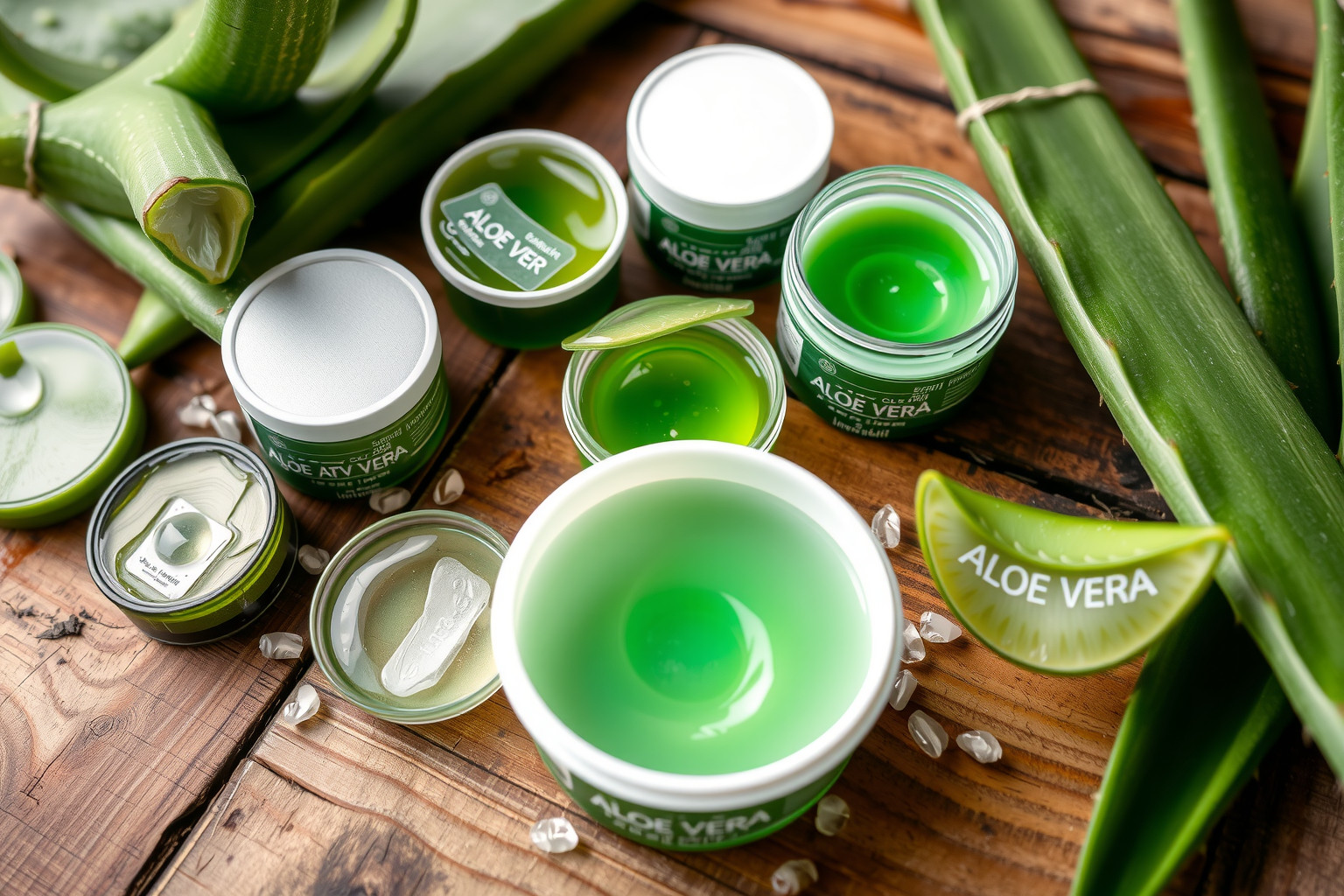 Az aloe vera gél tisztasága kulcs a hatékony bőrápoláshoz.