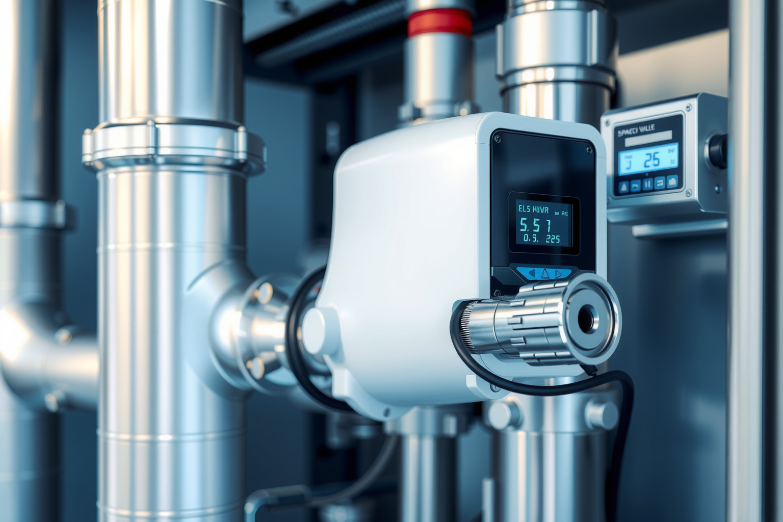 Az elektronikus expanziós szelep pontosabb hőmérsékletszabályozást biztosít.