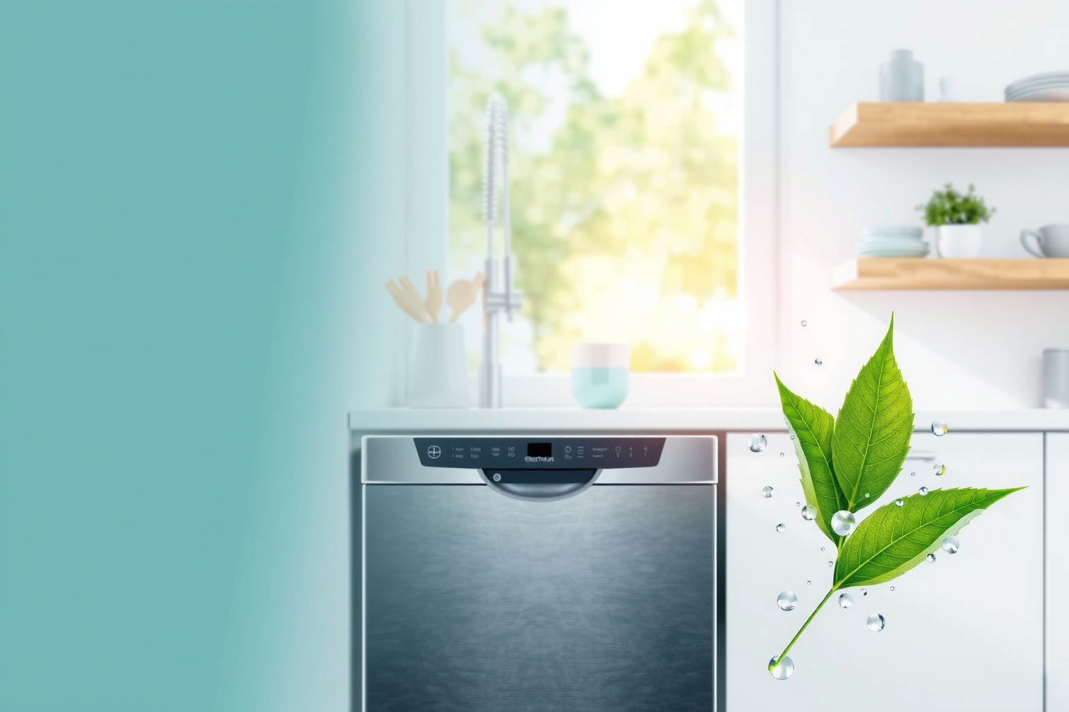Az Electrolux gépek akár 30%-kal kevesebb vizet használnak.