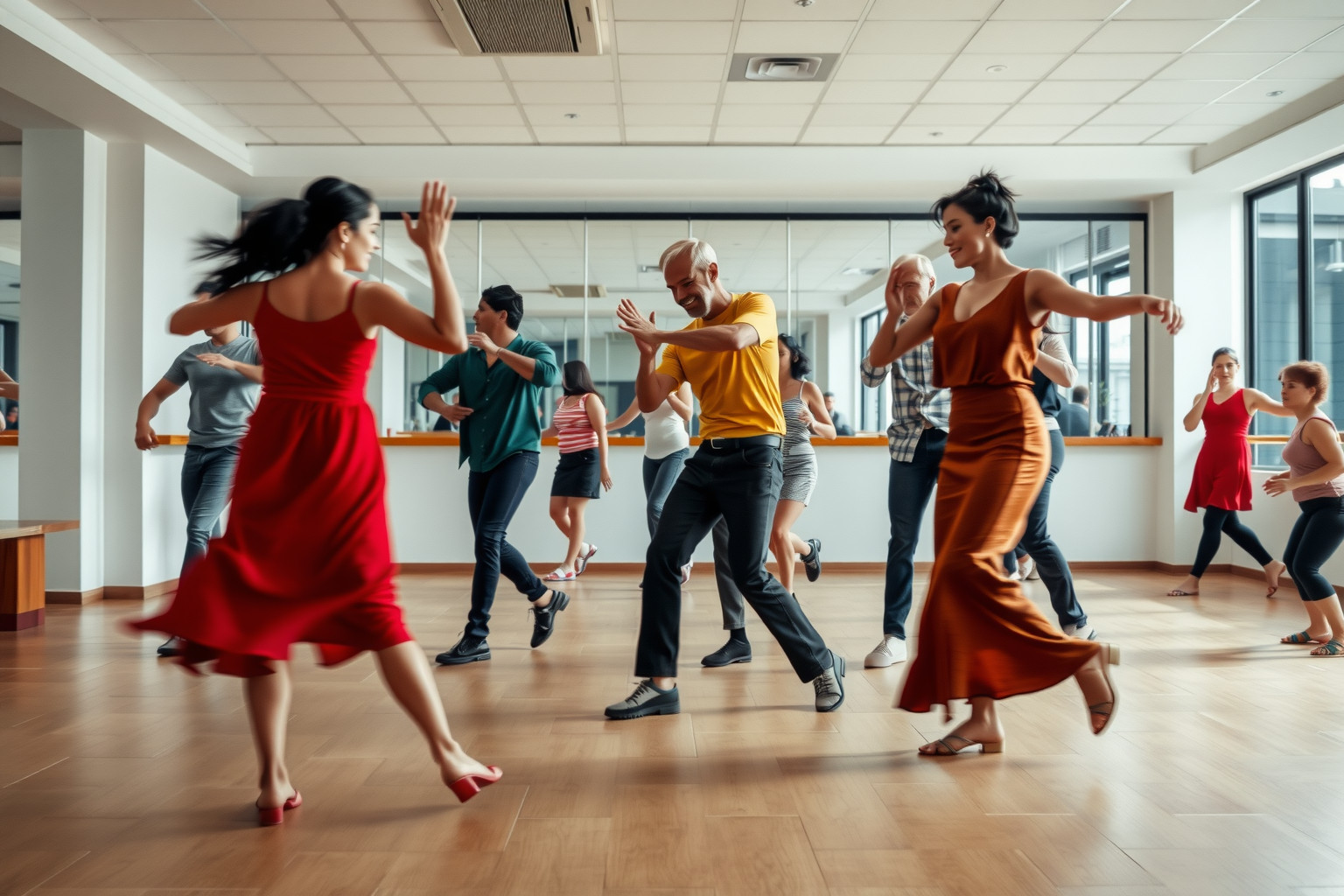 Kutatások igazolják: a salsa javítja a mozgáskoordinációt.