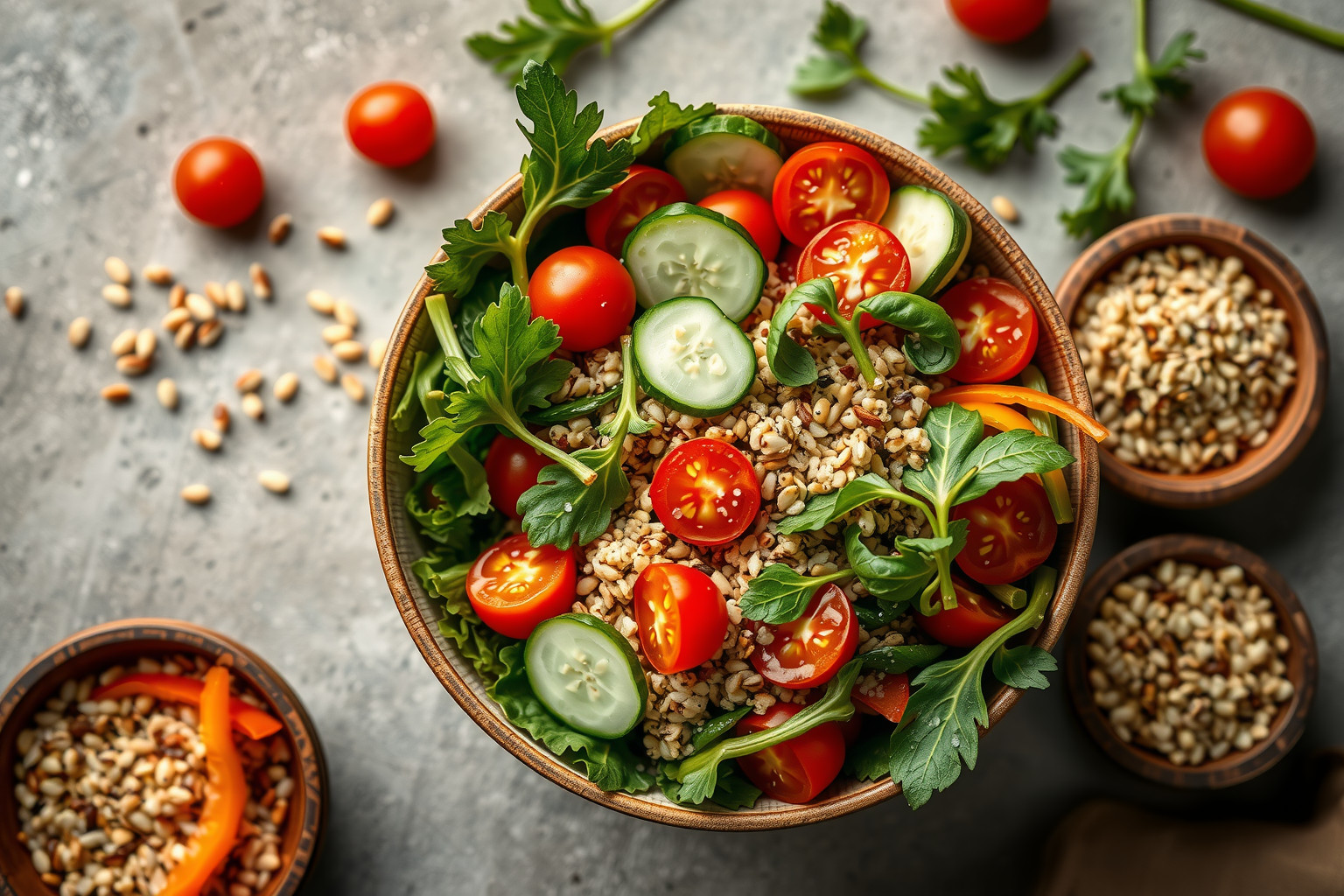 A quinoa, amaránt és hajdina gluténmentes és tápláló gabonafélék.