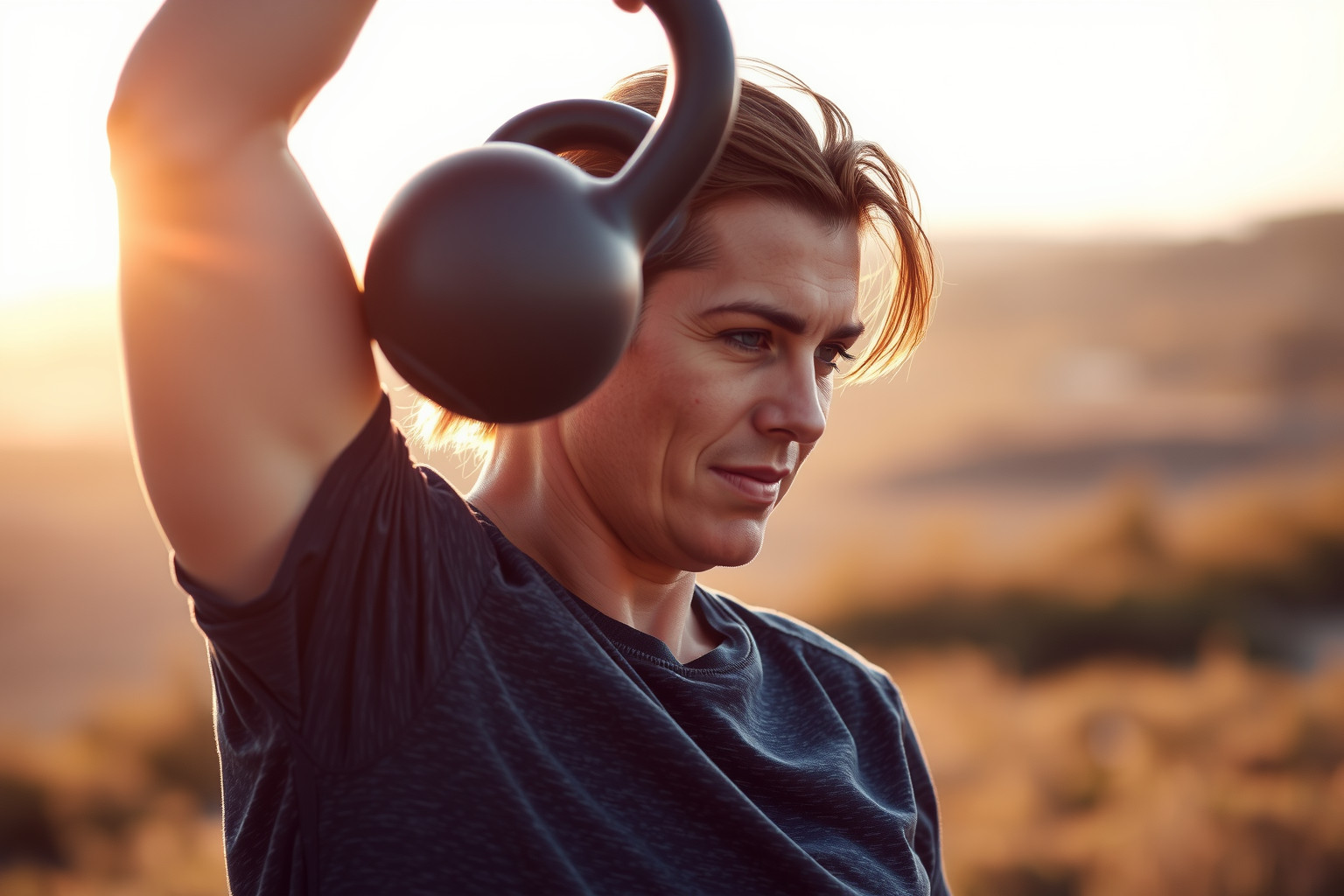 A kettlebell swing fokozza az endorfinokat, csökkenti a stresszt.