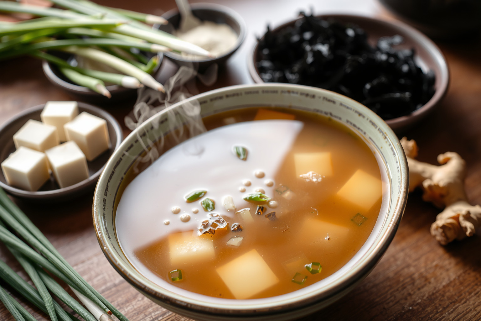 A miso-leves fogyasztása különösen ajánlott emésztési problémák esetén.