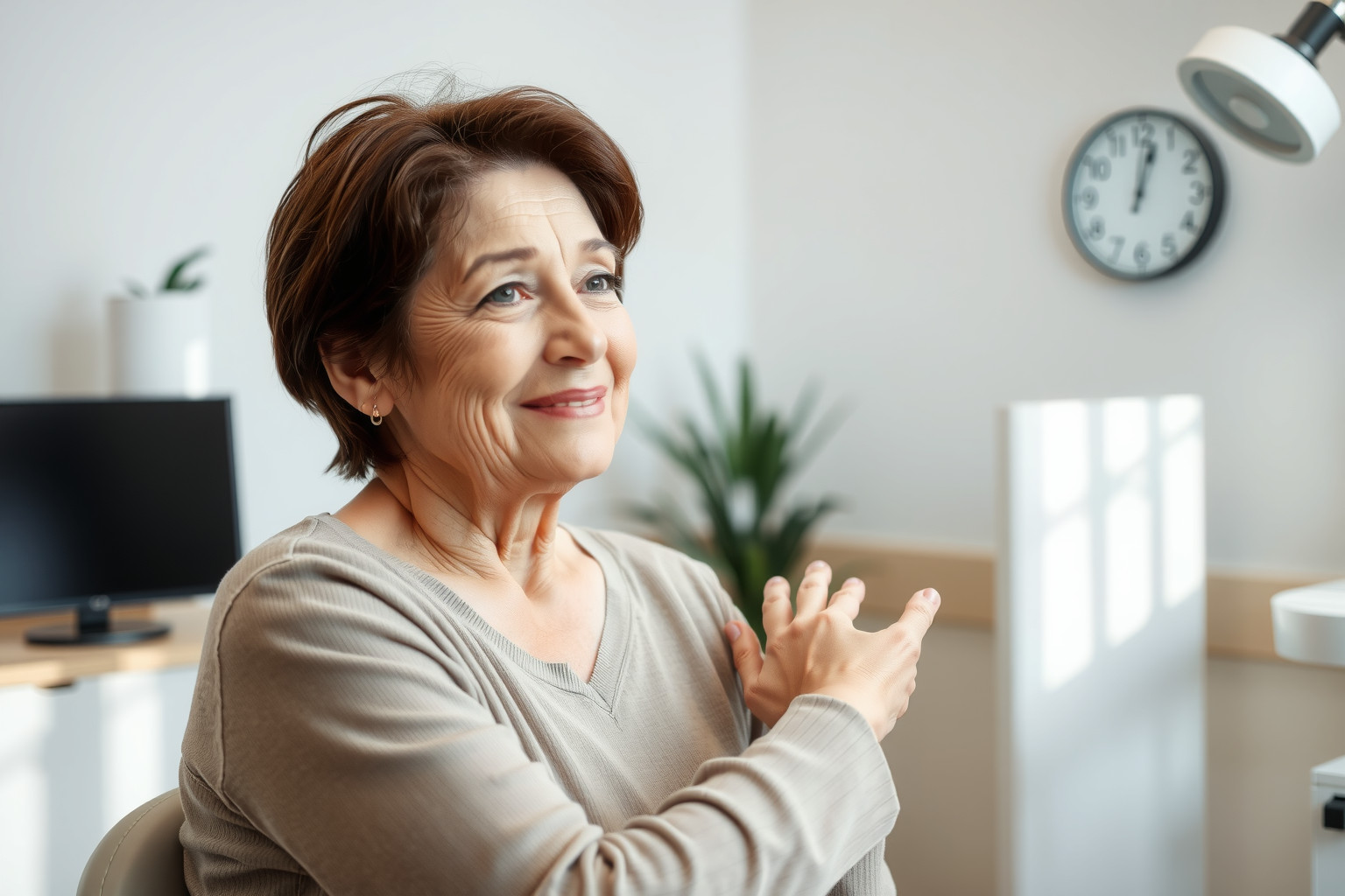 A menopauza alatt gyakori a pajzsmirigyfunkció zavarainak felismerése.