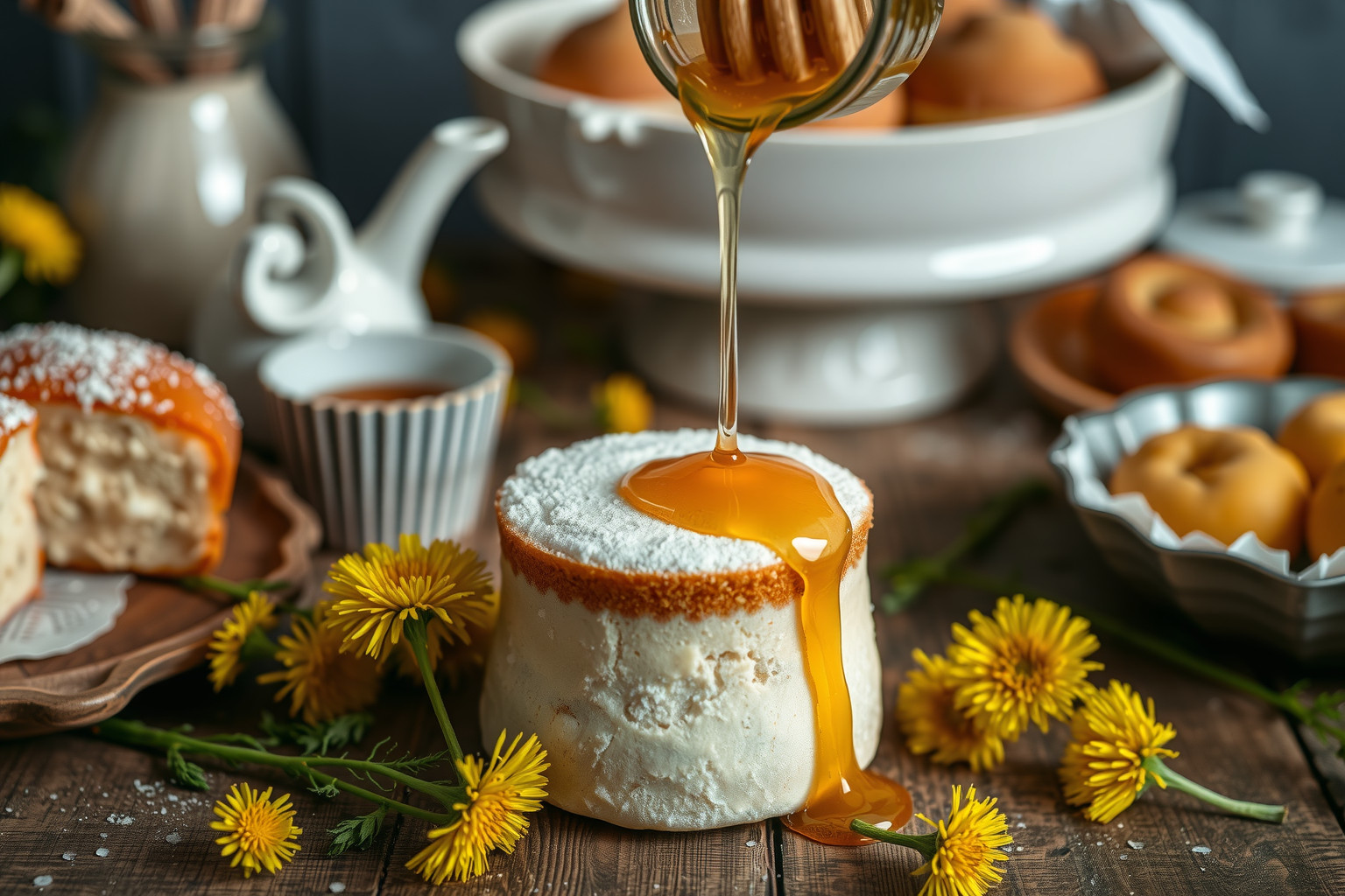 Gyermekláncfűméz természetes édesség, gazdag antioxidantokban és ízekben.