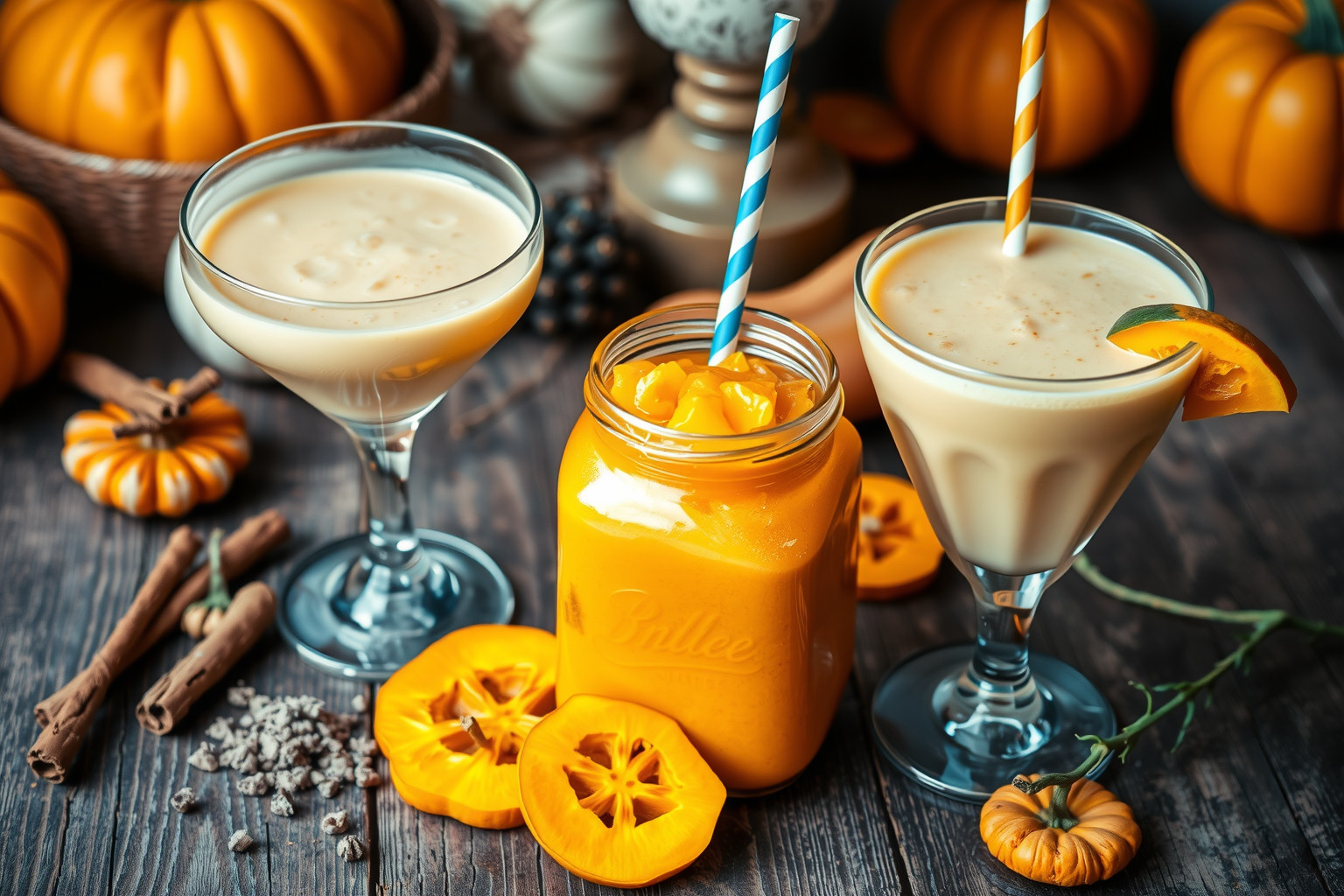 A sütőtökpürés smoothie-k fokozzák az anyagcserét és támogatják a fogyást.