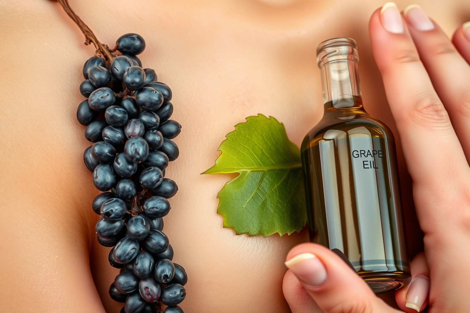 A szőlőmagolaj hatékonyan csökkenti a cellulitot és feszesít.