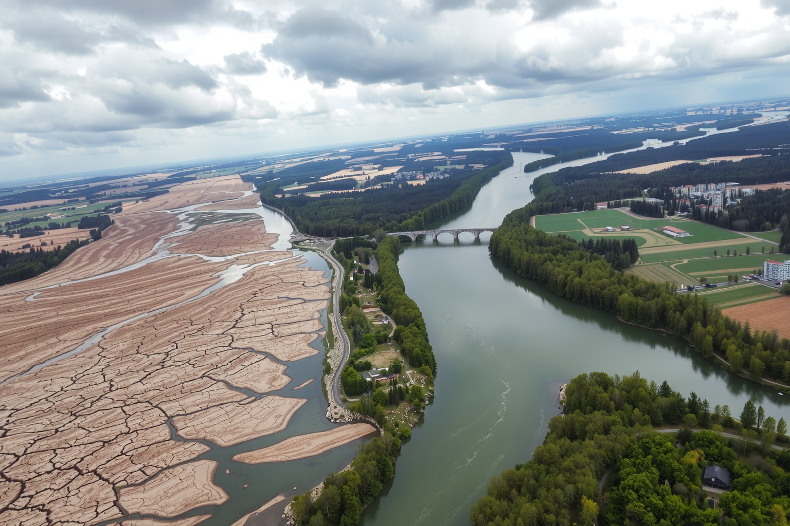 Duna és Tisza vízszint-ingadozása kritikus vízkészlet-gazdálkodási kihívás.