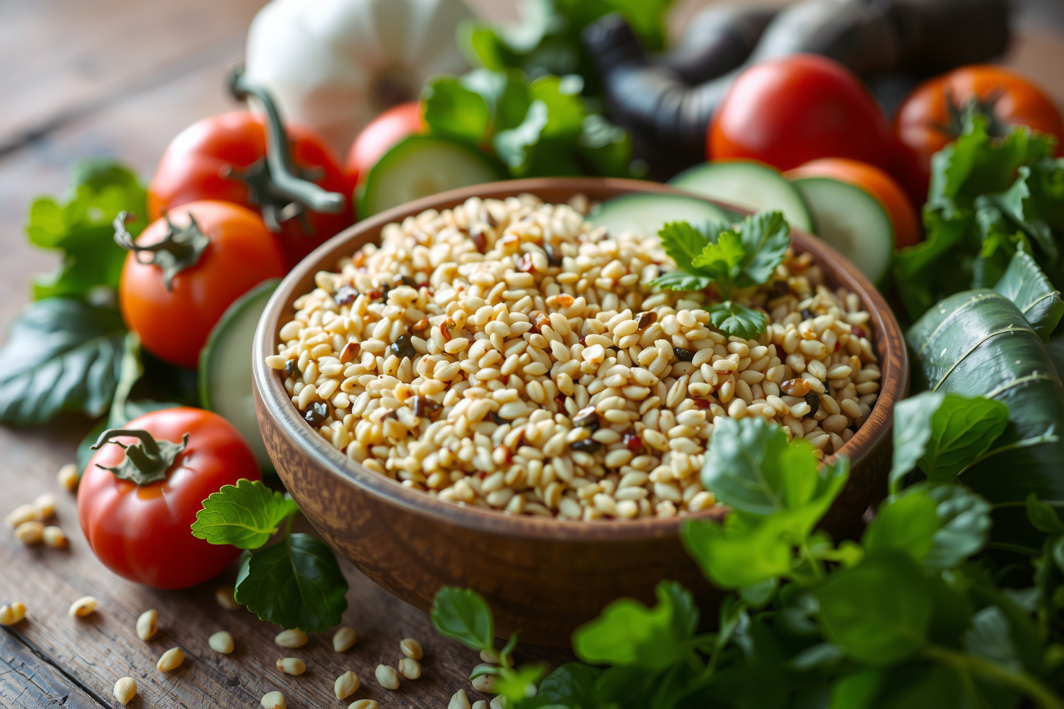 A bulgur rosttartalma csökkenti a koleszterinszintet és védi a szívet.