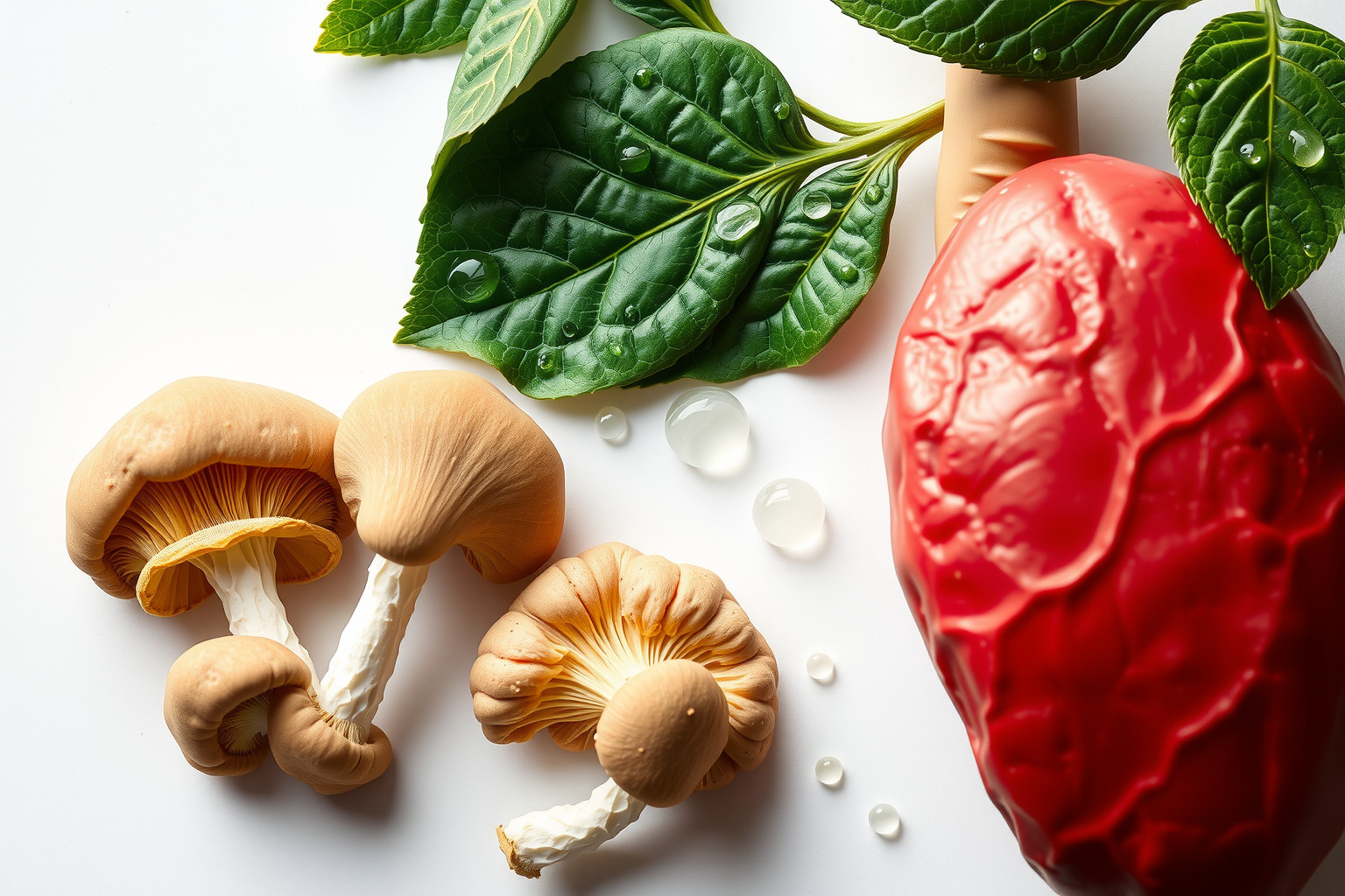 A Ganoderma segíti a máj méregtelenítő folyamatait és védelmét.